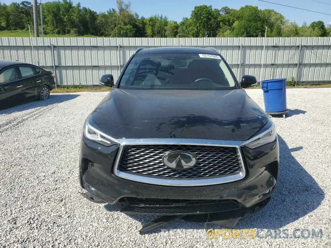 5 Photograph of a damaged car 3PCAJ5M13KF123152 INFINITI QX50 2019