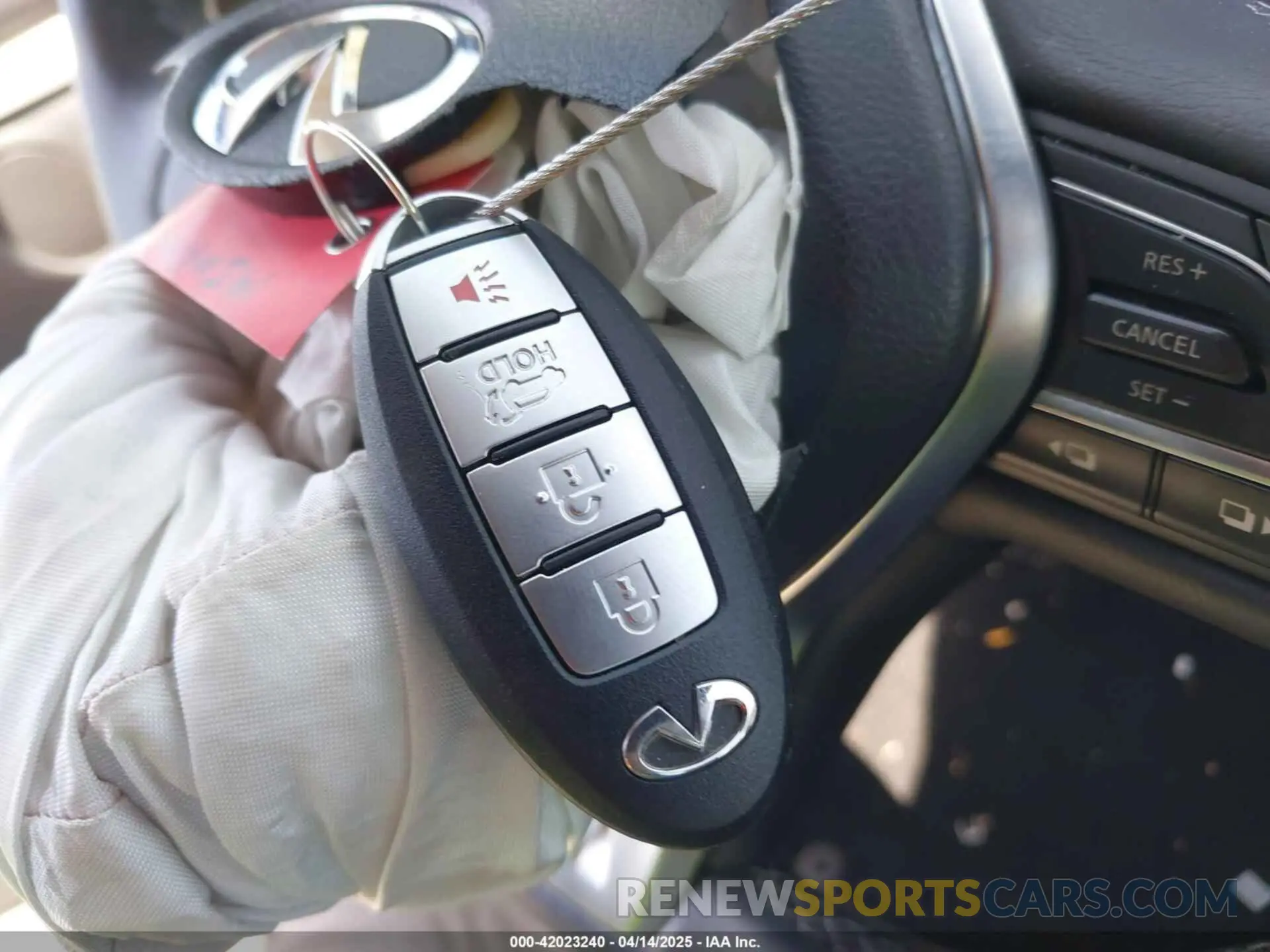 11 Photograph of a damaged car 3PCAJ5M13KF130893 INFINITI QX50 2019