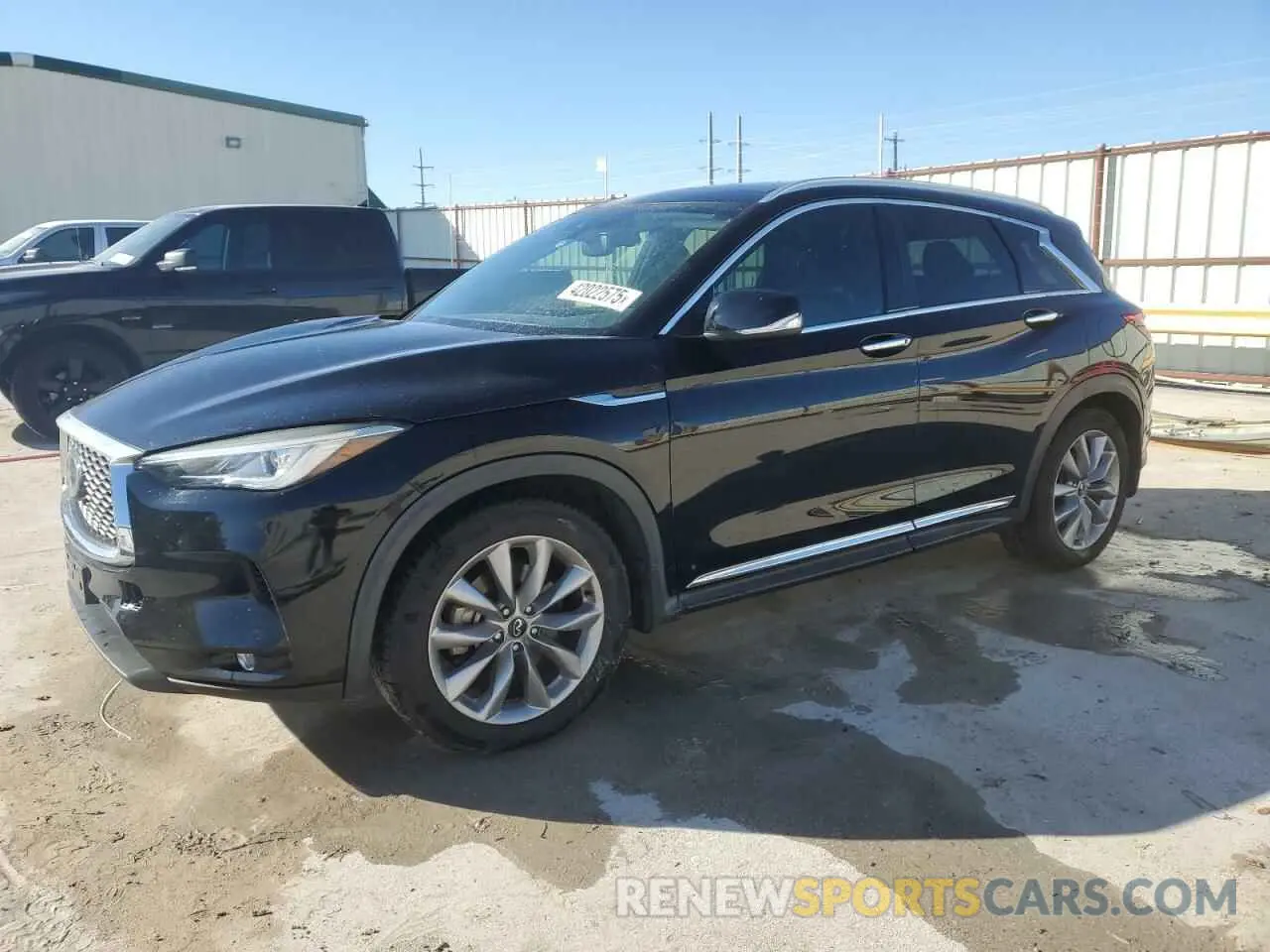 1 Photograph of a damaged car 3PCAJ5M13KF135818 INFINITI QX50 2019