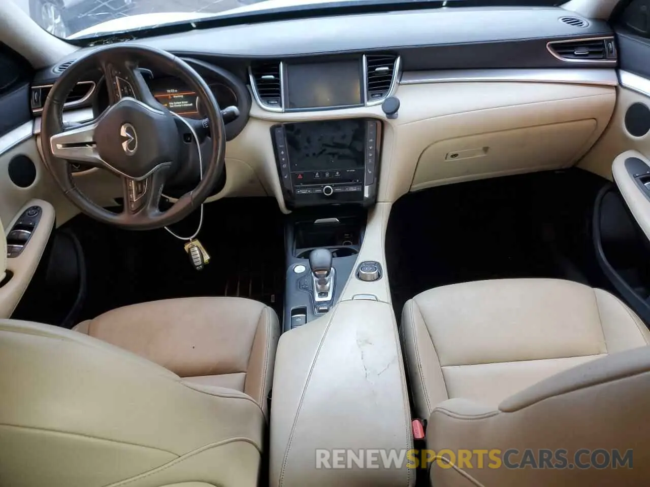 8 Photograph of a damaged car 3PCAJ5M13KF137147 INFINITI QX50 2019