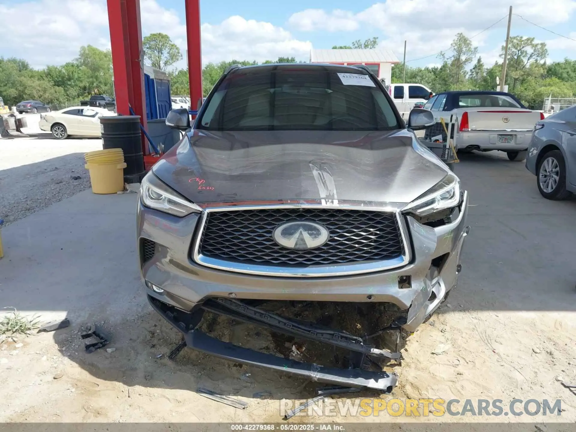 12 Photograph of a damaged car 3PCAJ5M14KF107297 INFINITI QX50 2019
