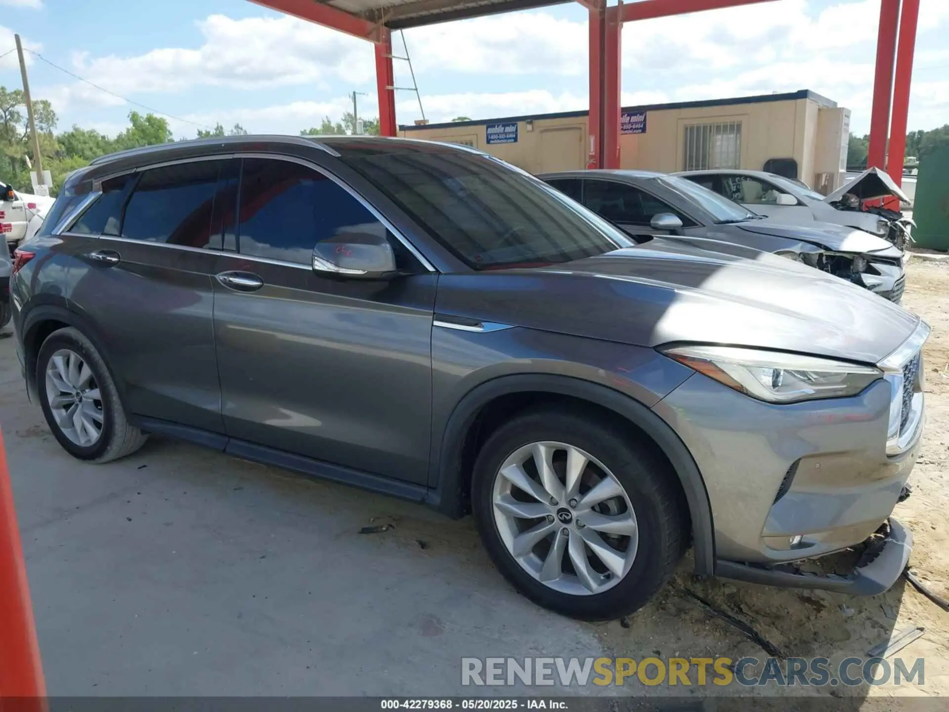 13 Photograph of a damaged car 3PCAJ5M14KF107297 INFINITI QX50 2019