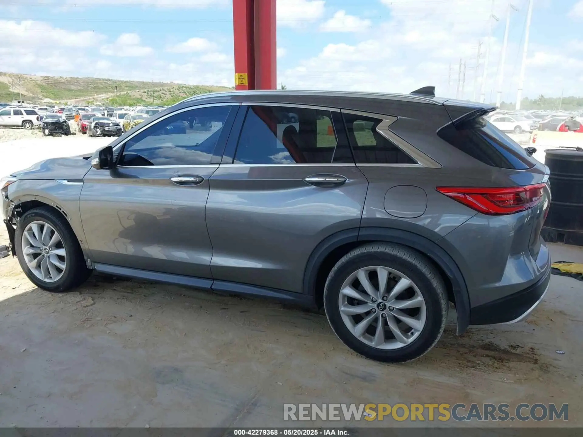 14 Photograph of a damaged car 3PCAJ5M14KF107297 INFINITI QX50 2019
