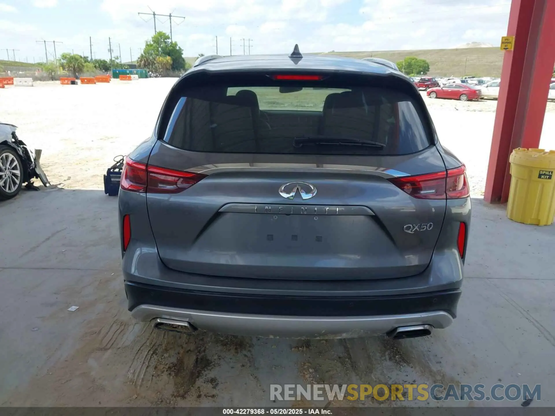 16 Photograph of a damaged car 3PCAJ5M14KF107297 INFINITI QX50 2019