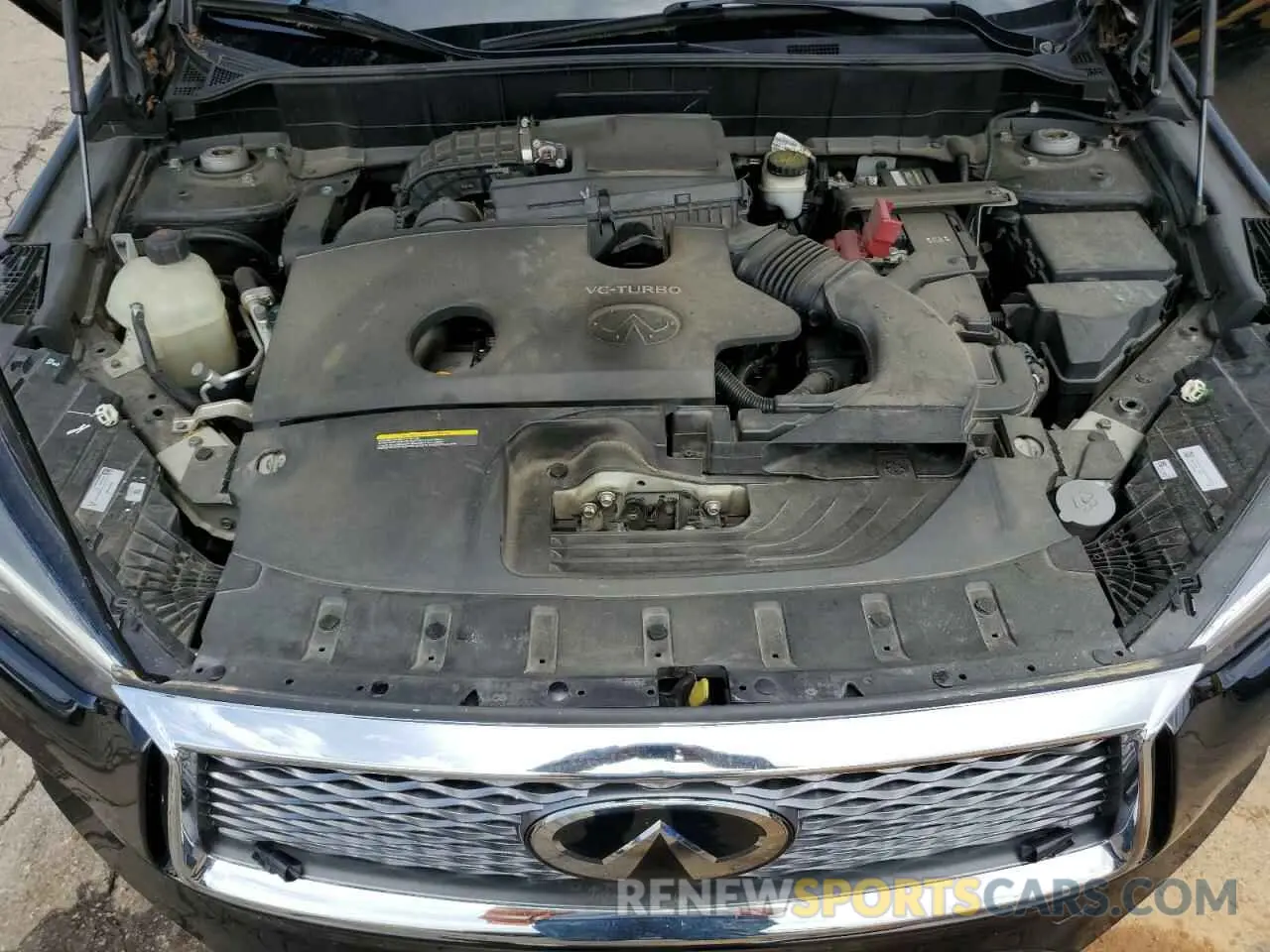 12 Photograph of a damaged car 3PCAJ5M14KF110135 INFINITI QX50 2019