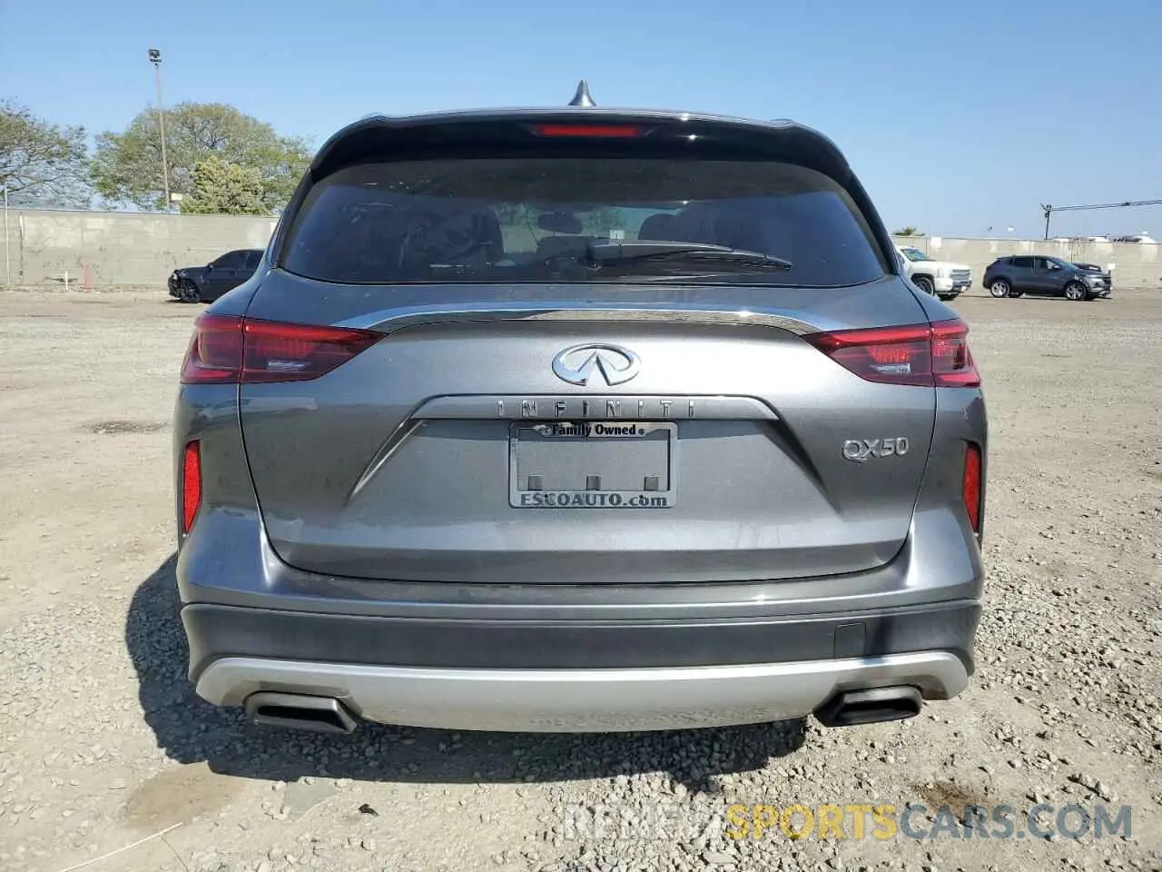 6 Photograph of a damaged car 3PCAJ5M14KF133530 INFINITI QX50 2019