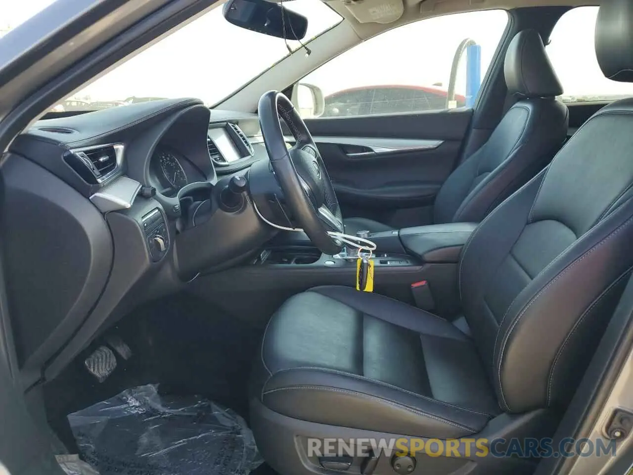 7 Photograph of a damaged car 3PCAJ5M14KF133530 INFINITI QX50 2019