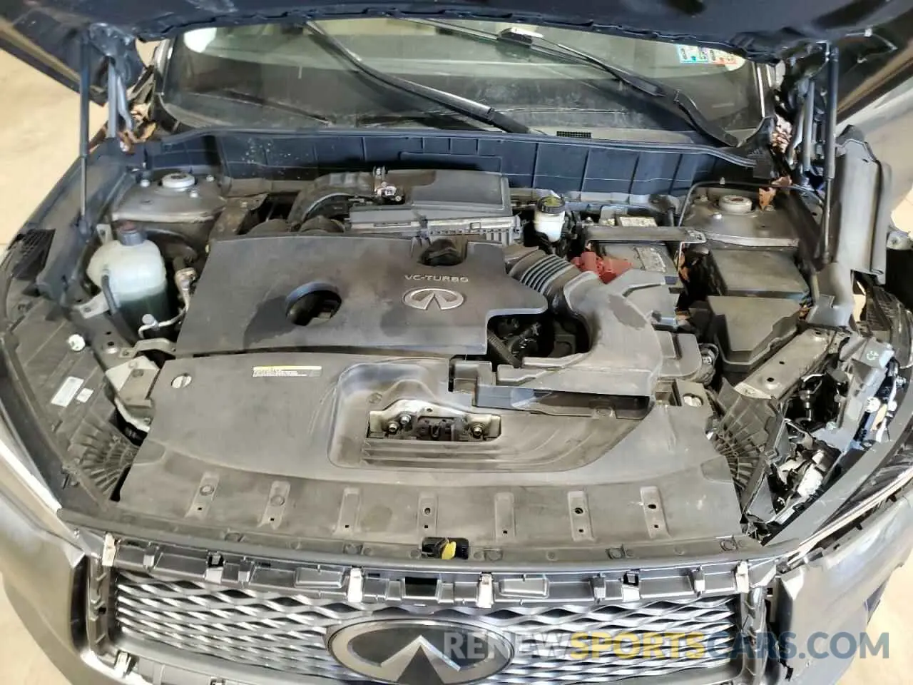 12 Photograph of a damaged car 3PCAJ5M14KF137318 INFINITI QX50 2019
