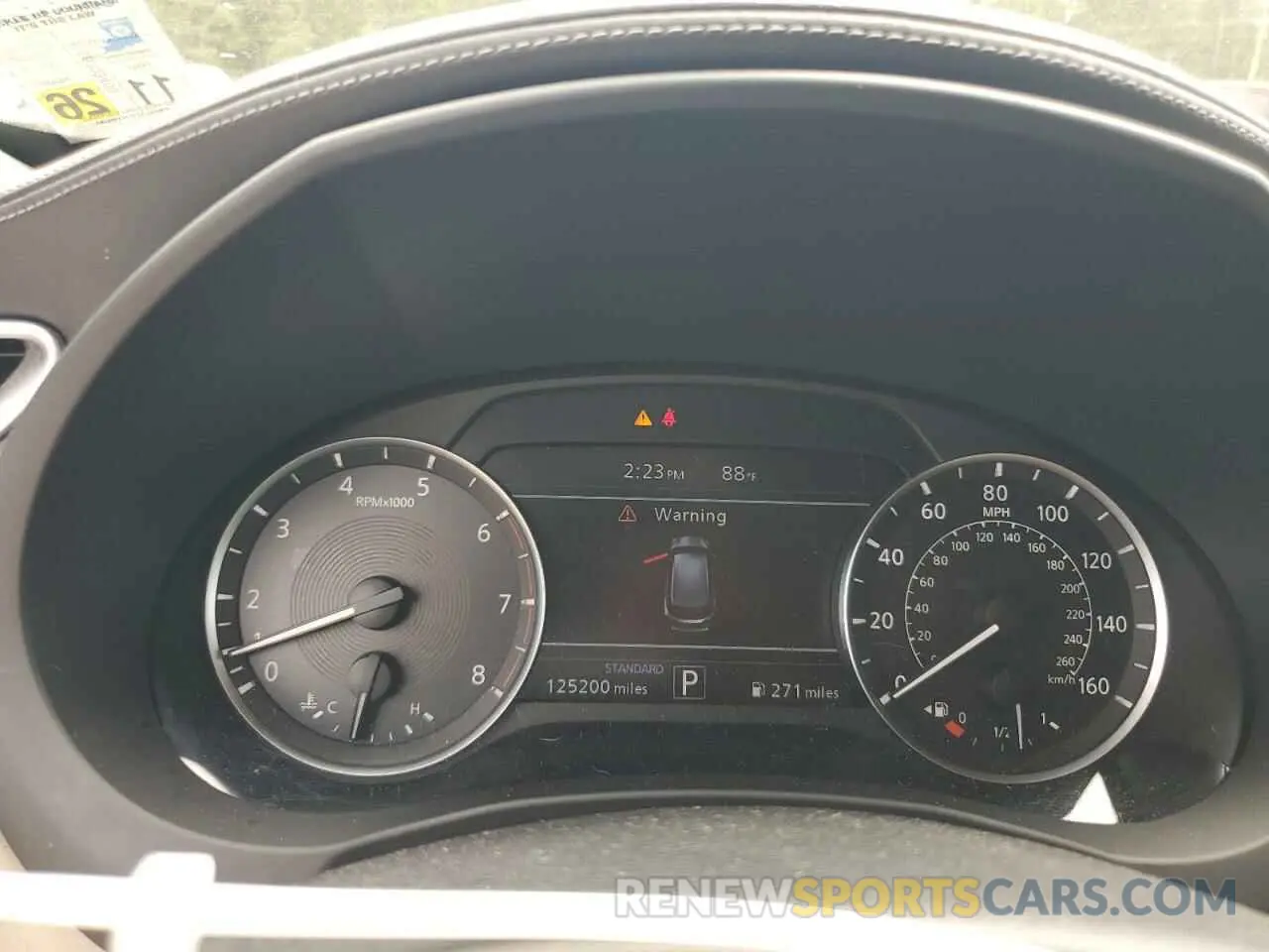 9 Photograph of a damaged car 3PCAJ5M14KF142261 INFINITI QX50 2019