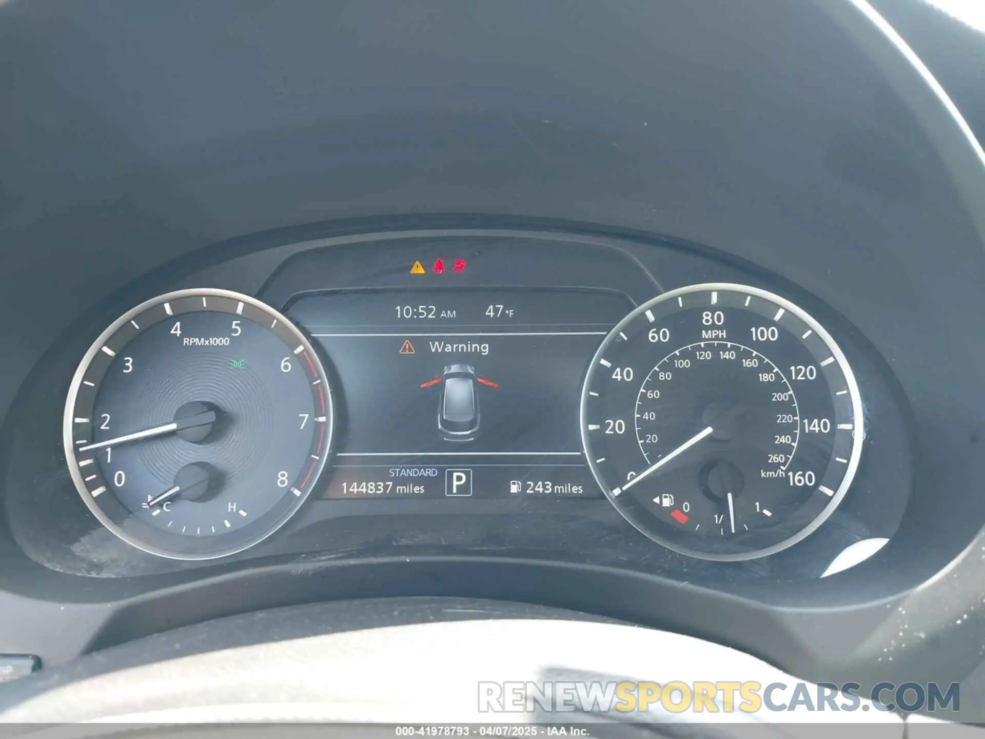7 Photograph of a damaged car 3PCAJ5M15KF112850 INFINITI QX50 2019