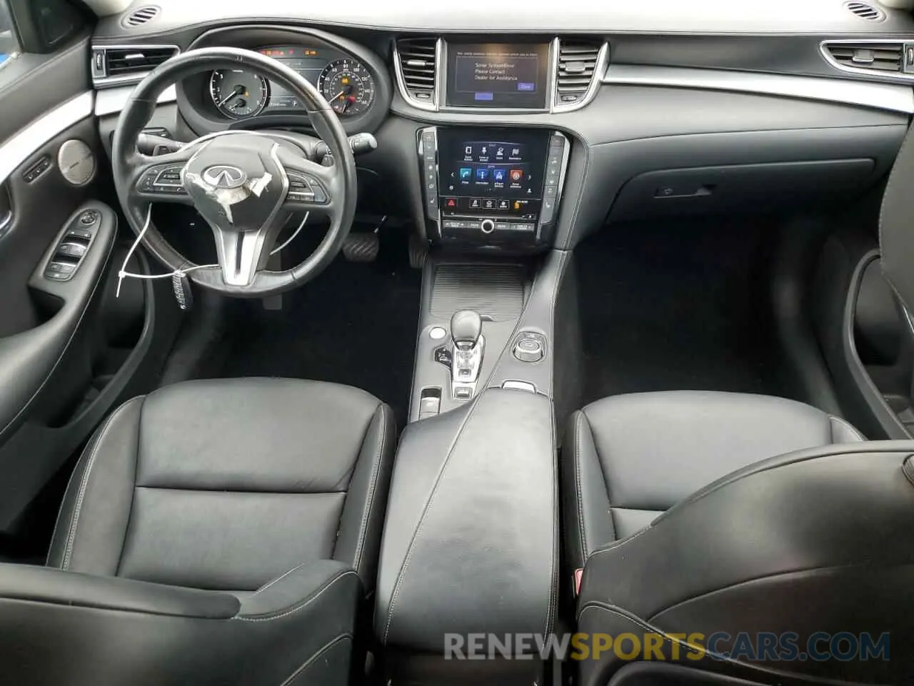 8 Photograph of a damaged car 3PCAJ5M15KF113075 INFINITI QX50 2019