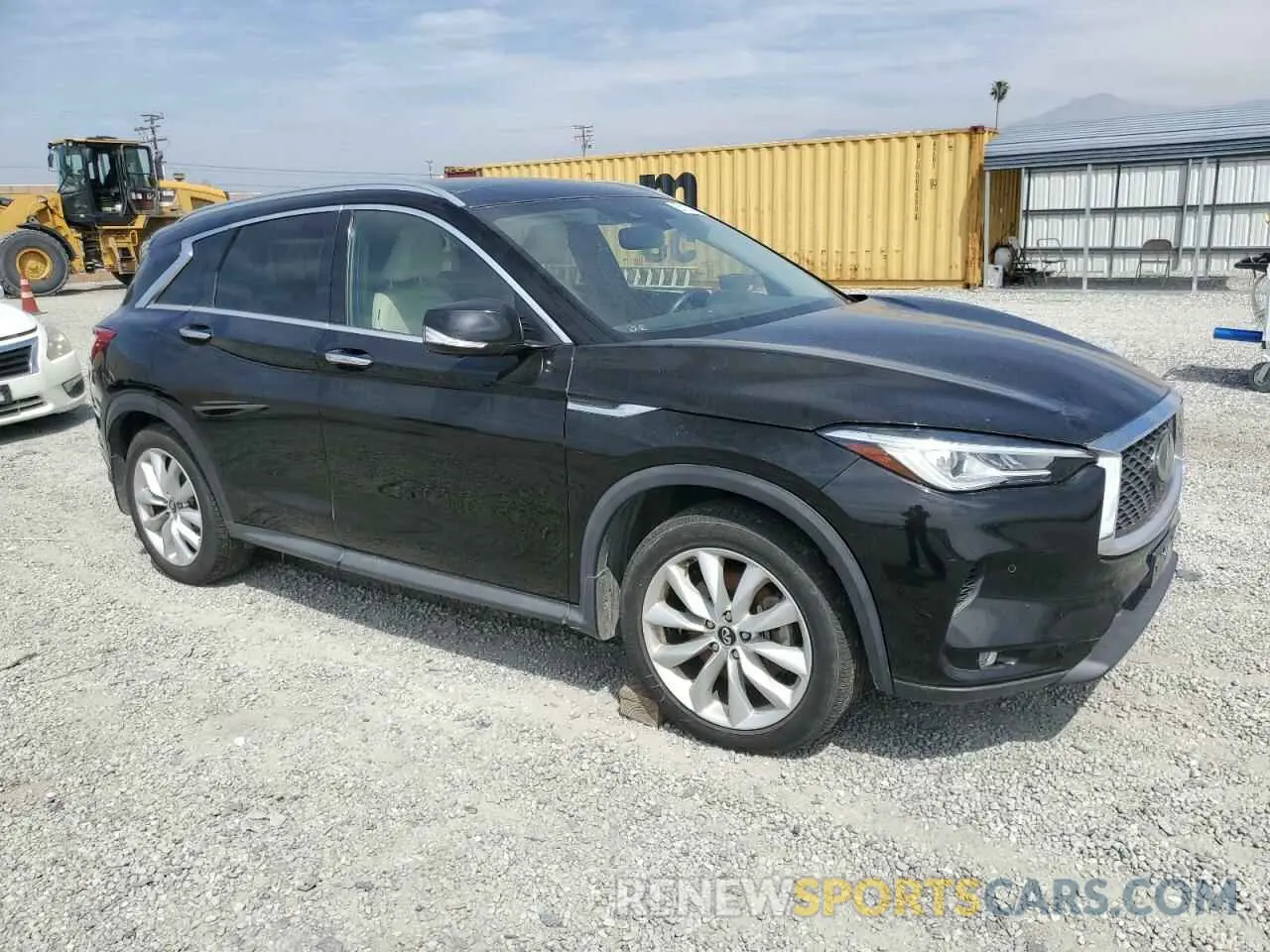 4 Photograph of a damaged car 3PCAJ5M15KF113240 INFINITI QX50 2019