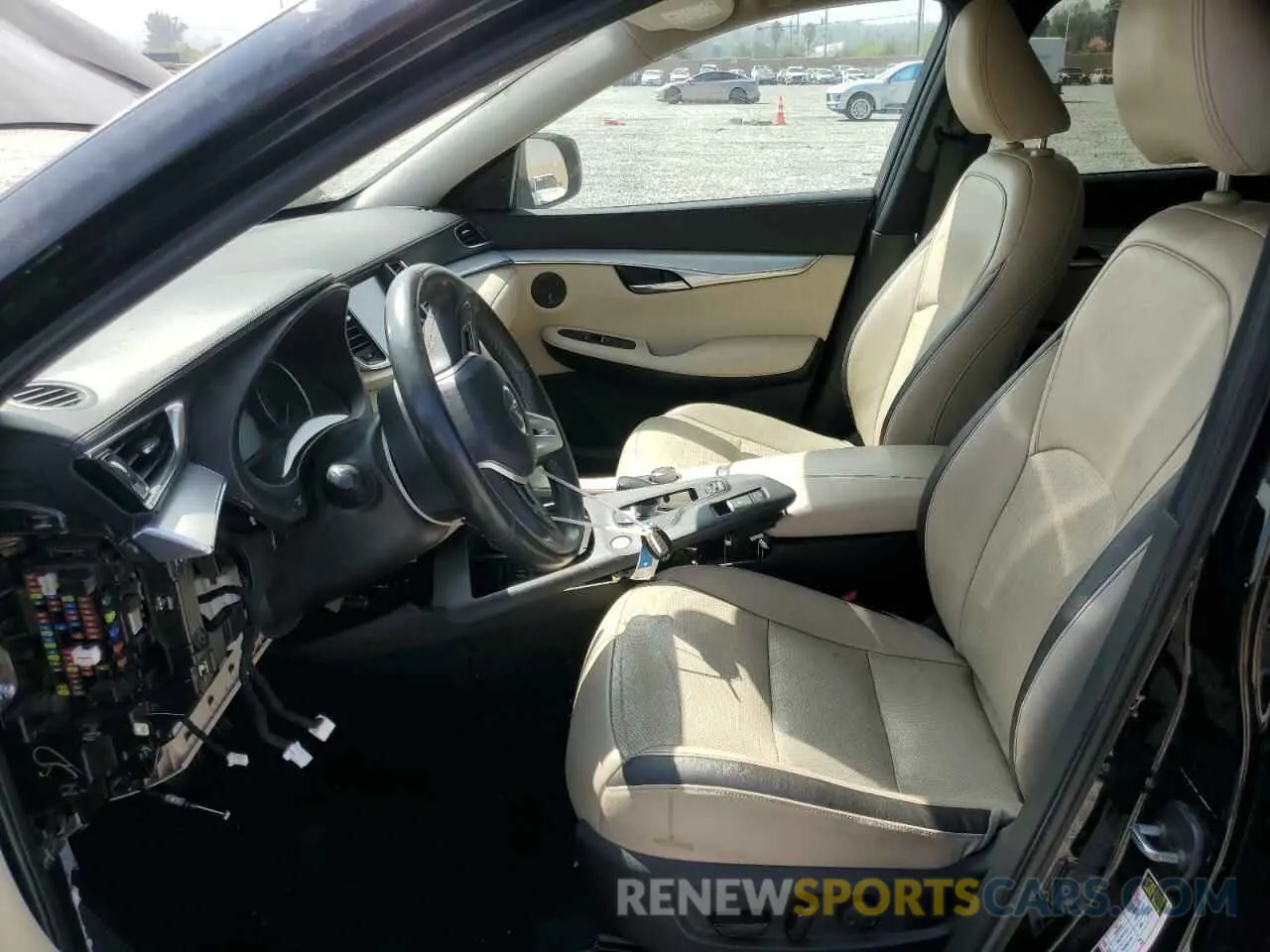 7 Photograph of a damaged car 3PCAJ5M15KF113240 INFINITI QX50 2019