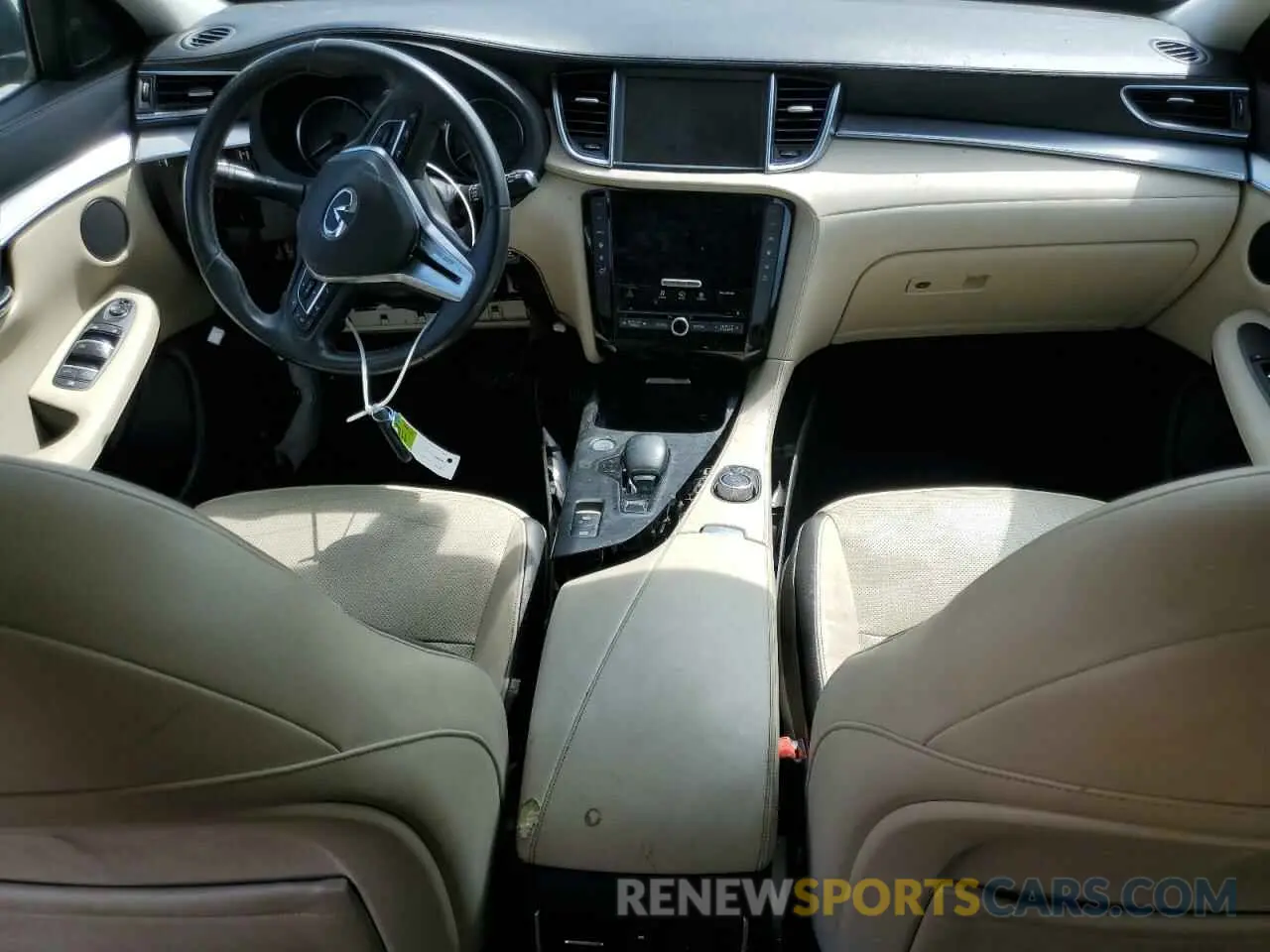8 Photograph of a damaged car 3PCAJ5M15KF113240 INFINITI QX50 2019