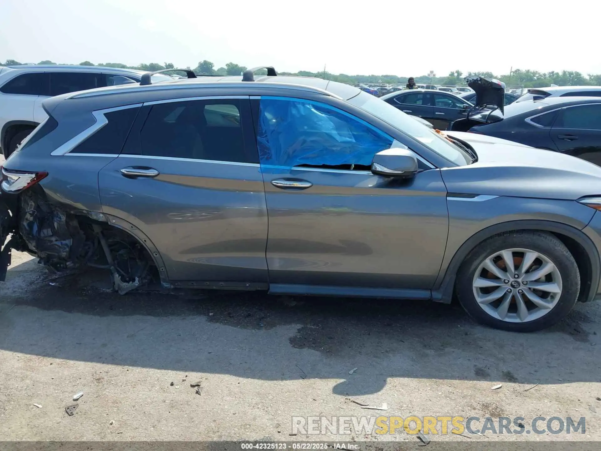 12 Photograph of a damaged car 3PCAJ5M15KF124724 INFINITI QX50 2019