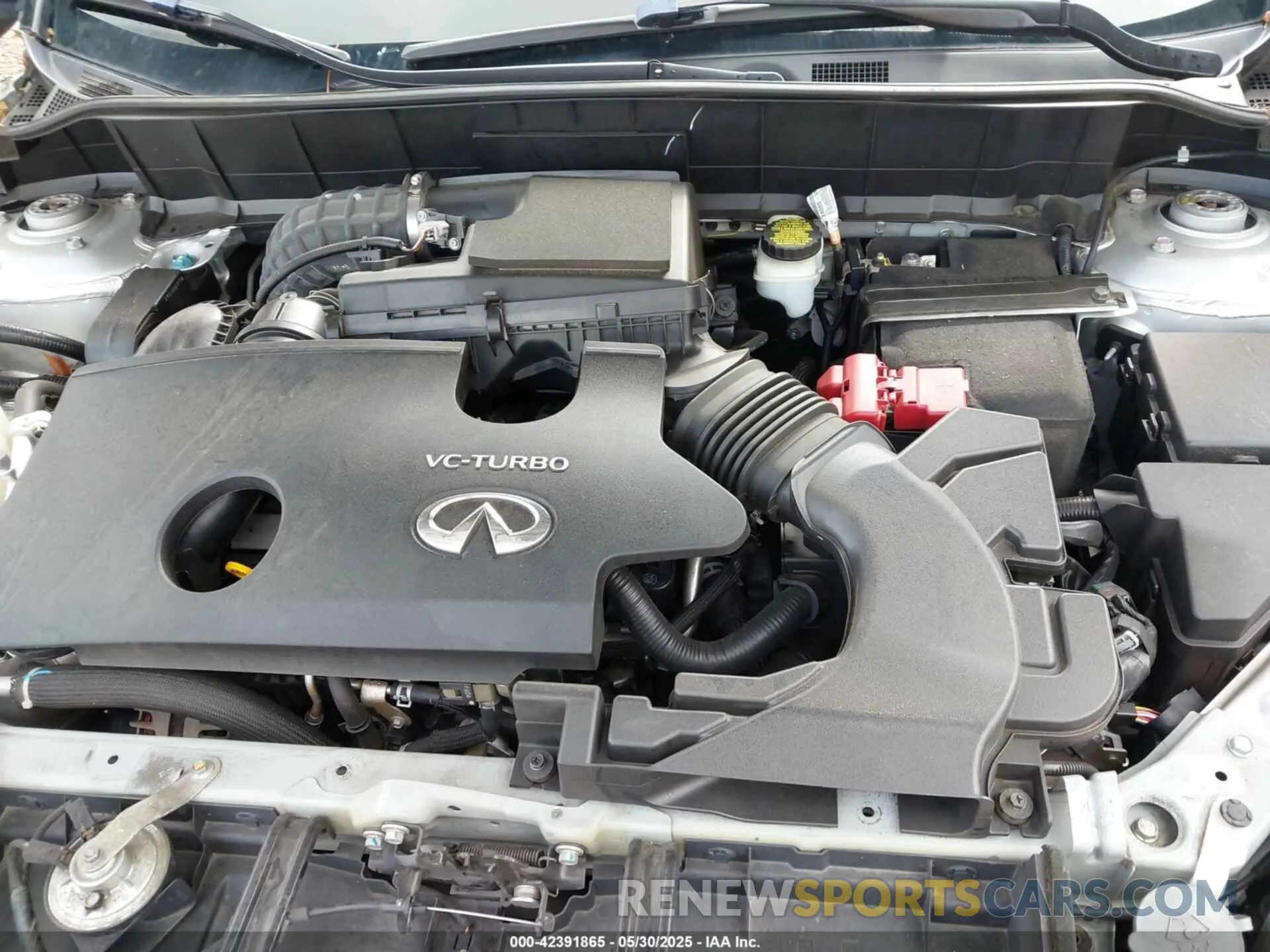 10 Photograph of a damaged car 3PCAJ5M15KF147078 INFINITI QX50 2019