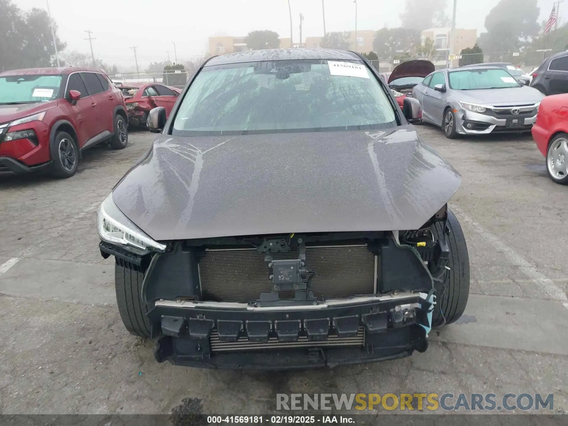 13 Photograph of a damaged car 3PCAJ5M16KF106927 INFINITI QX50 2019