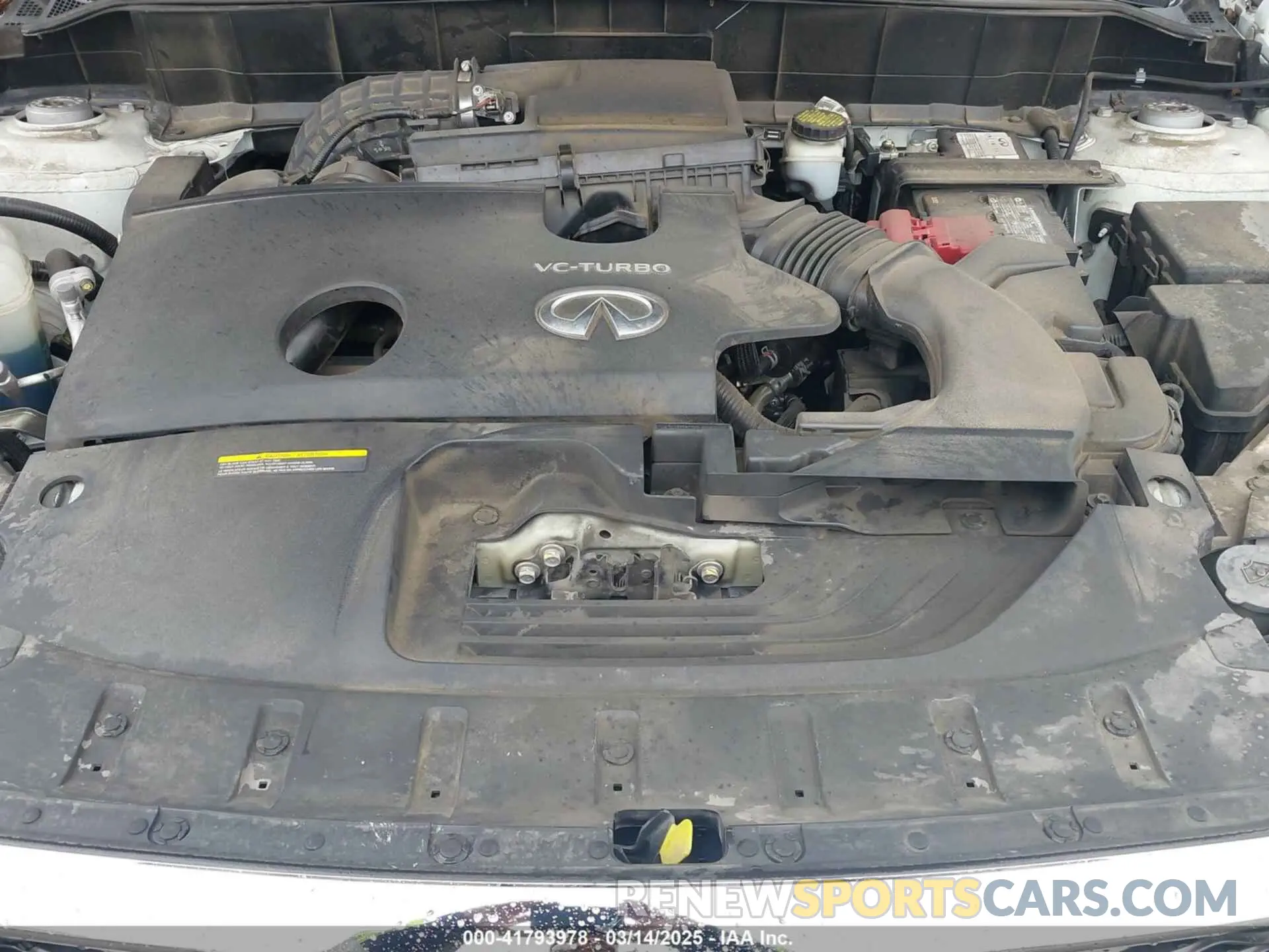 10 Photograph of a damaged car 3PCAJ5M16KF116521 INFINITI QX50 2019