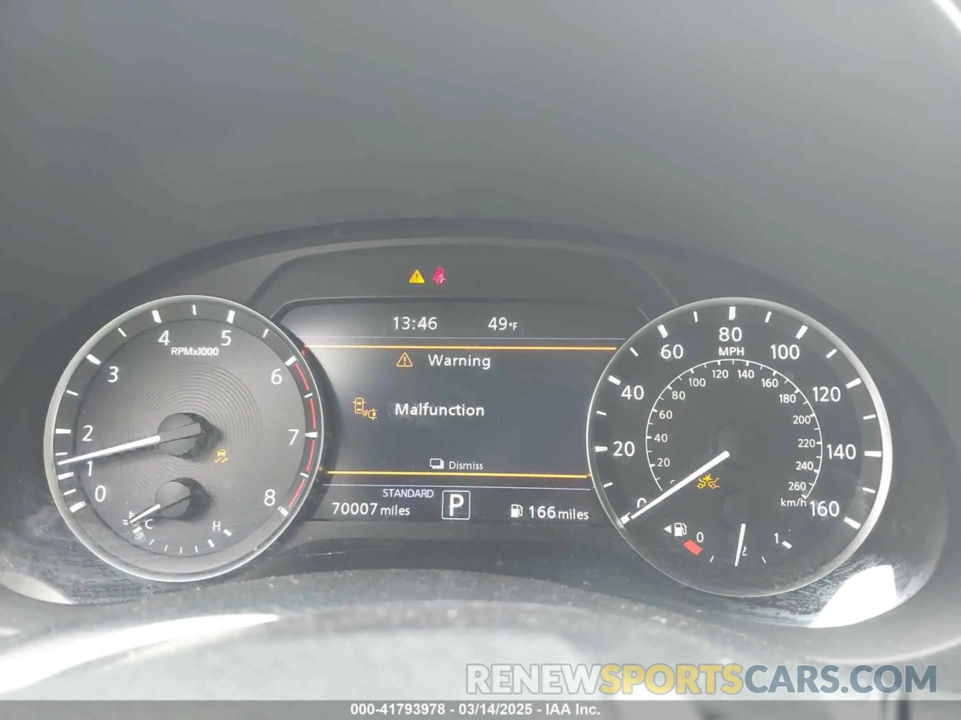 7 Photograph of a damaged car 3PCAJ5M16KF116521 INFINITI QX50 2019