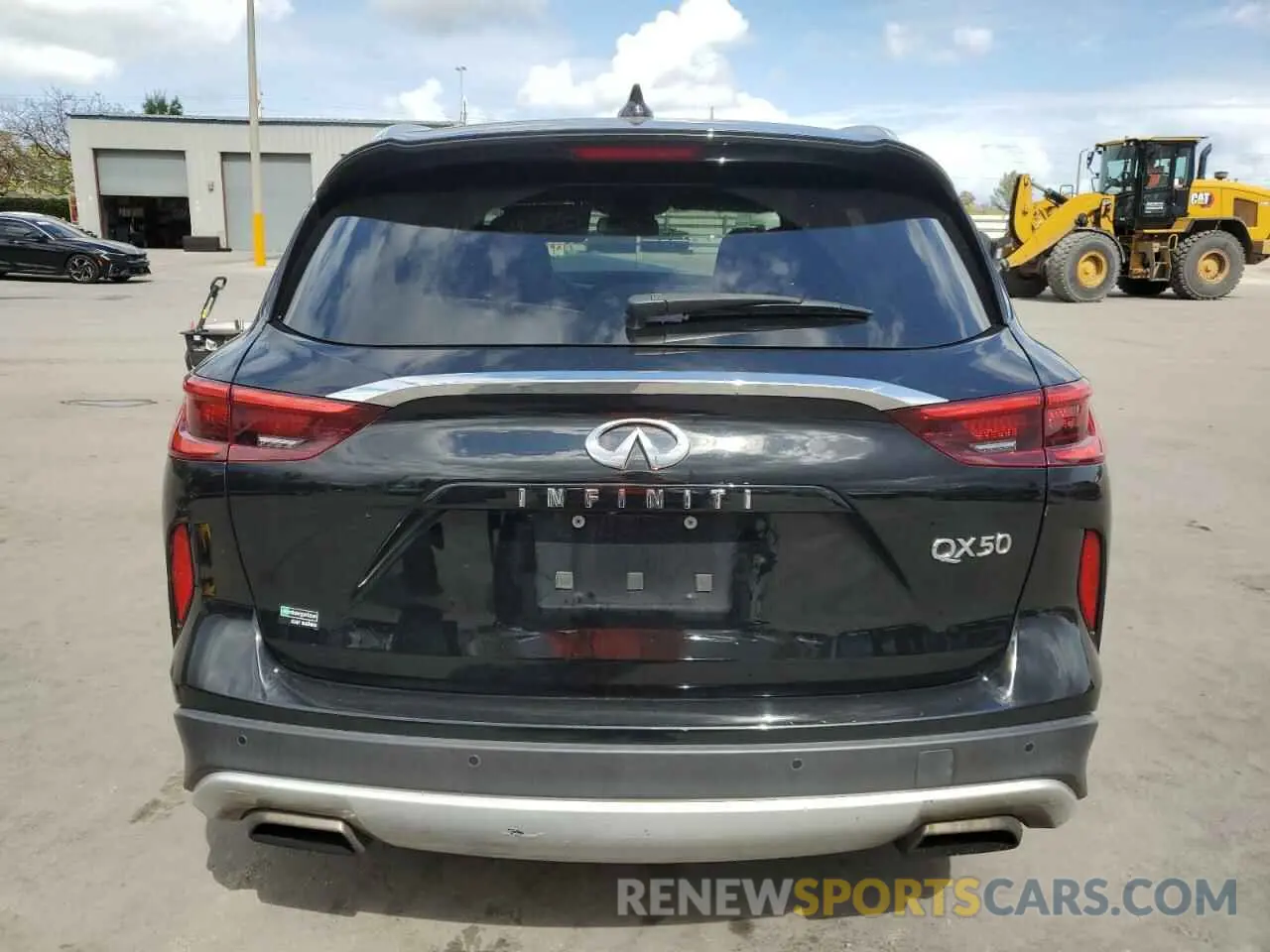 6 Photograph of a damaged car 3PCAJ5M16KF117748 INFINITI QX50 2019