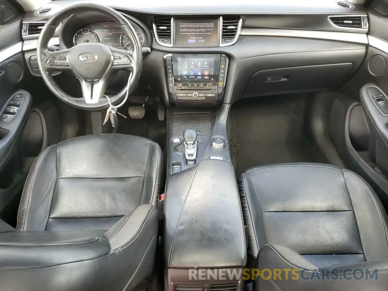 8 Photograph of a damaged car 3PCAJ5M16KF117748 INFINITI QX50 2019
