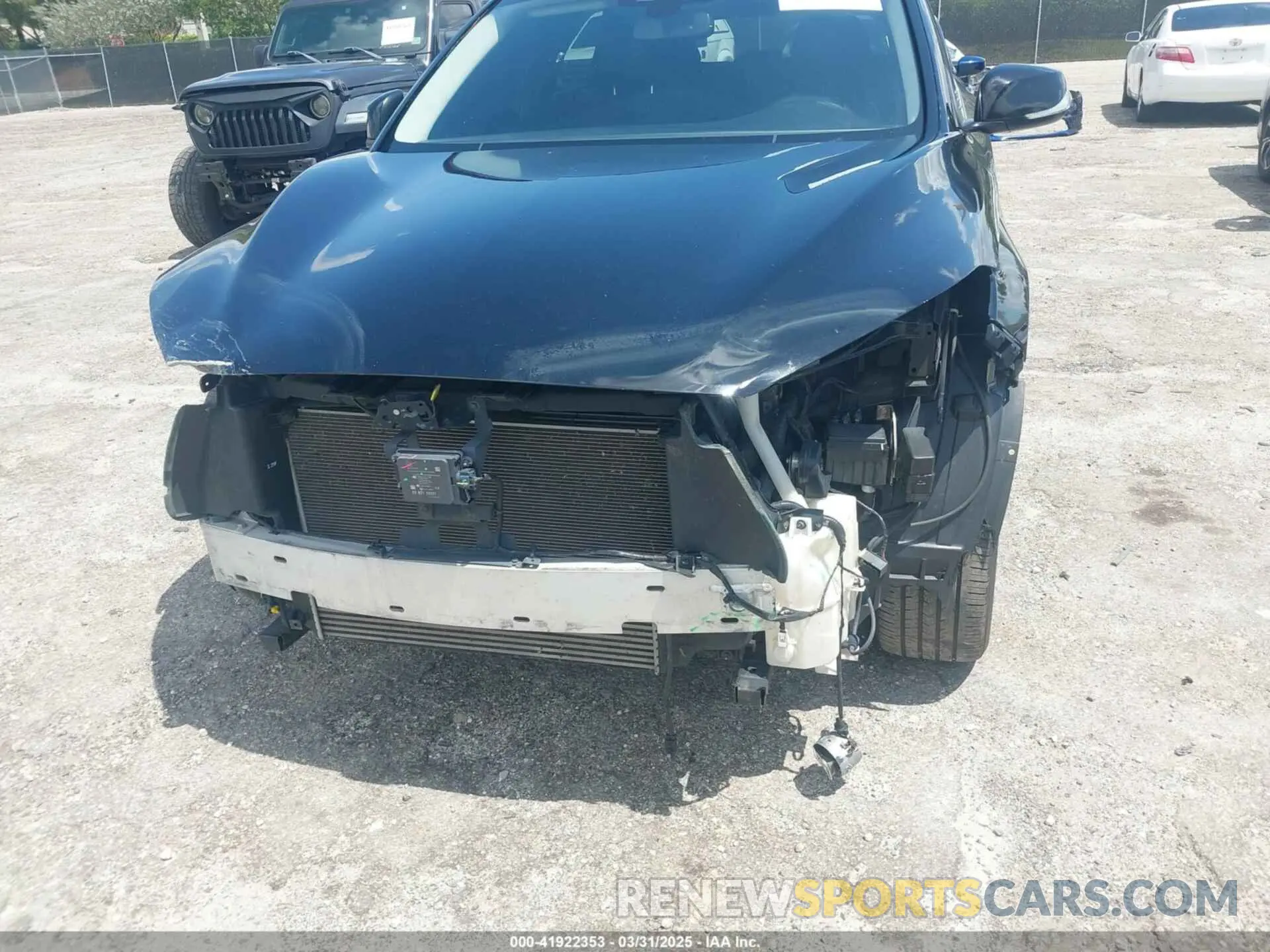 6 Photograph of a damaged car 3PCAJ5M16KF119709 INFINITI QX50 2019