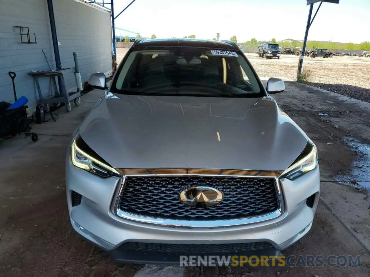 5 Photograph of a damaged car 3PCAJ5M16KF137515 INFINITI QX50 2019