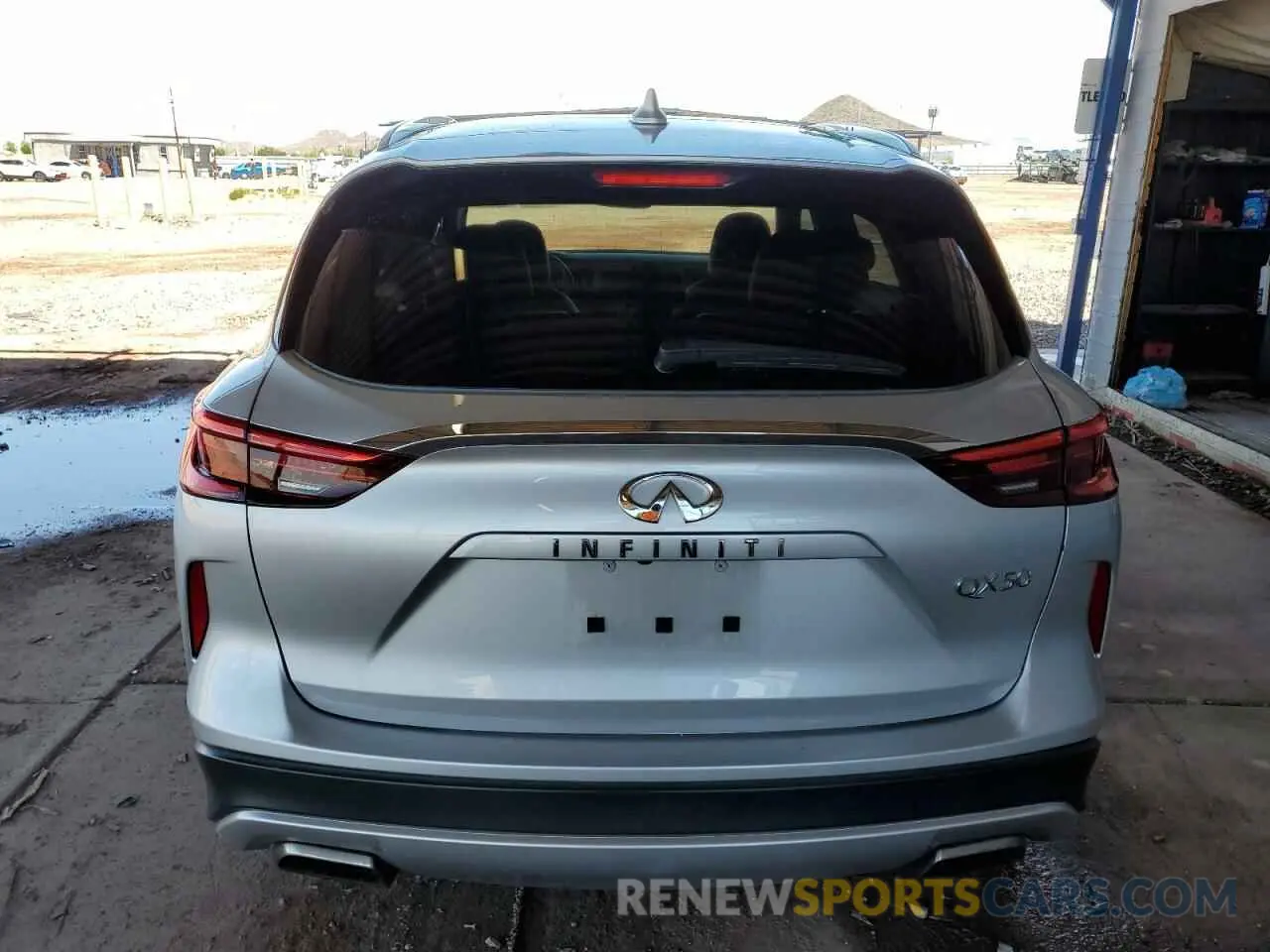 6 Photograph of a damaged car 3PCAJ5M16KF137515 INFINITI QX50 2019