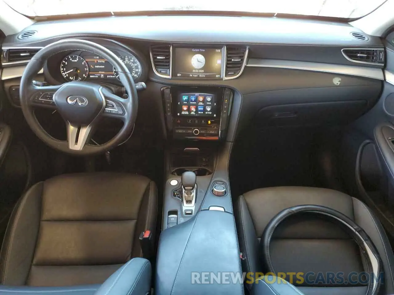 8 Photograph of a damaged car 3PCAJ5M16KF137515 INFINITI QX50 2019