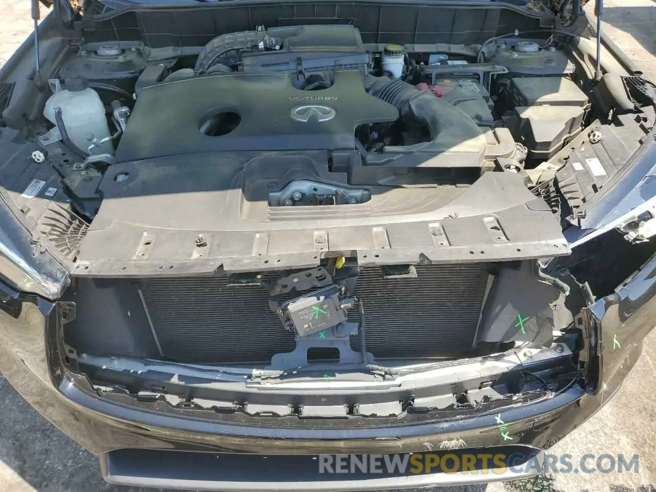 11 Photograph of a damaged car 3PCAJ5M16KF137918 INFINITI QX50 2019