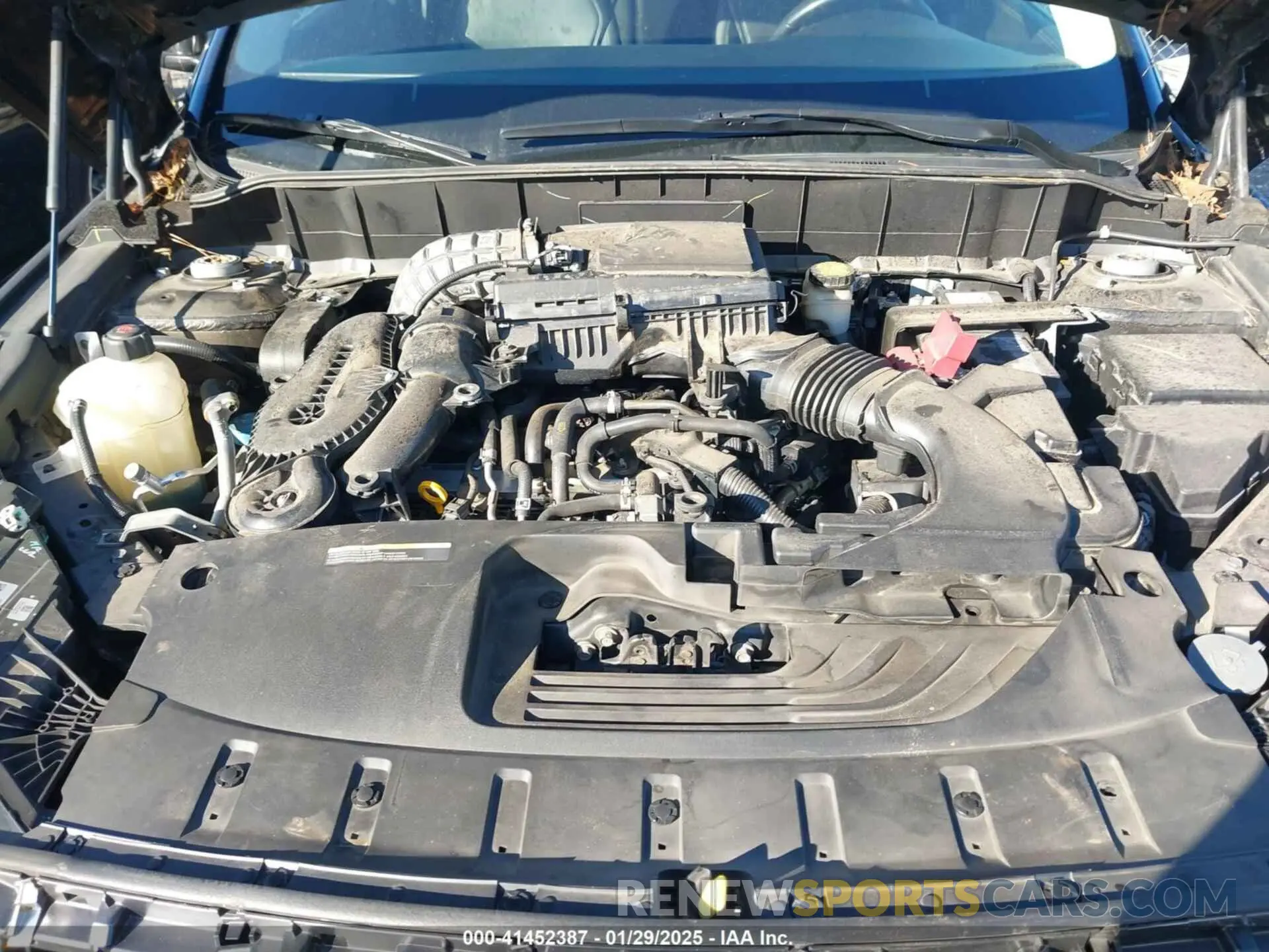 10 Photograph of a damaged car 3PCAJ5M17KF121971 INFINITI QX50 2019