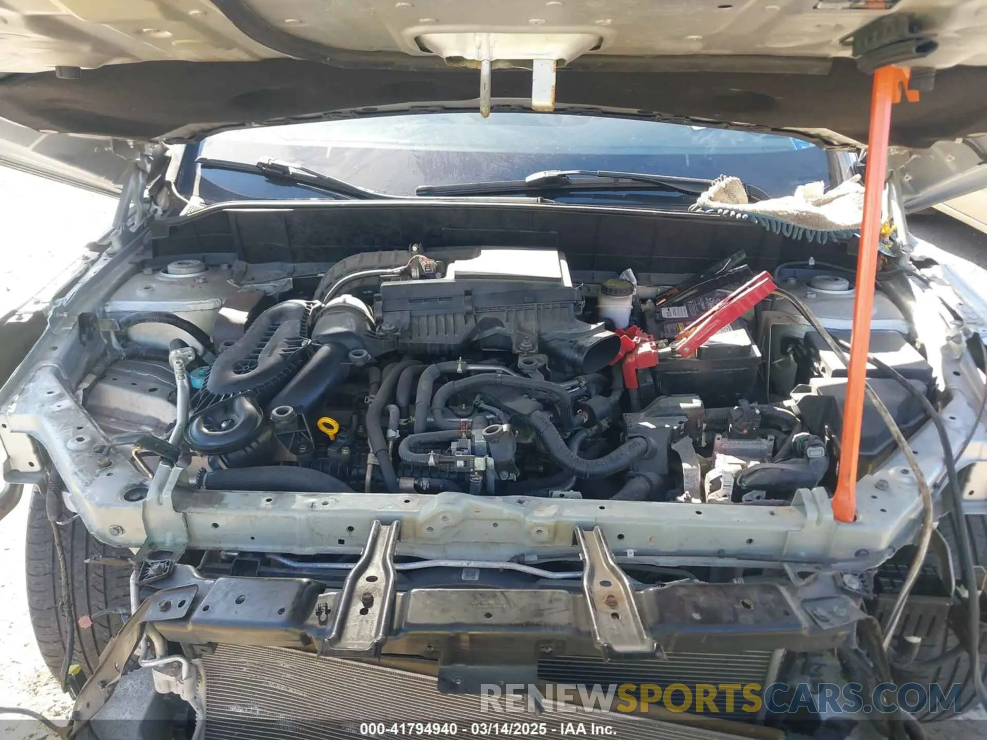 10 Photograph of a damaged car 3PCAJ5M18KF102894 INFINITI QX50 2019