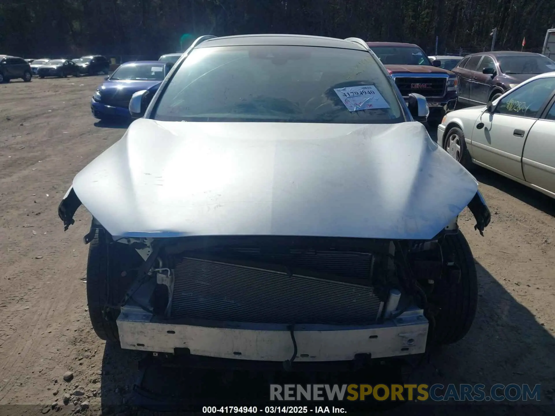 11 Photograph of a damaged car 3PCAJ5M18KF102894 INFINITI QX50 2019