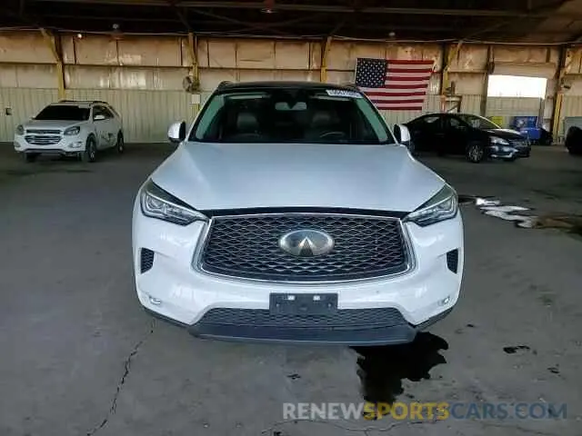 10 Photograph of a damaged car 3PCAJ5M18KF133319 INFINITI QX50 2019