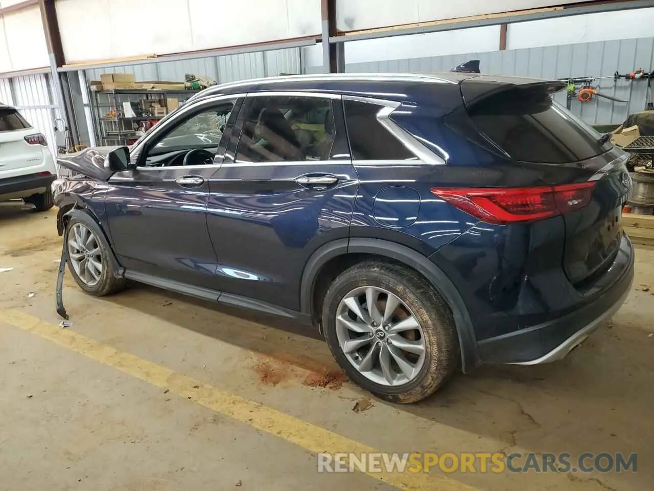 2 Photograph of a damaged car 3PCAJ5M18KF139072 INFINITI QX50 2019