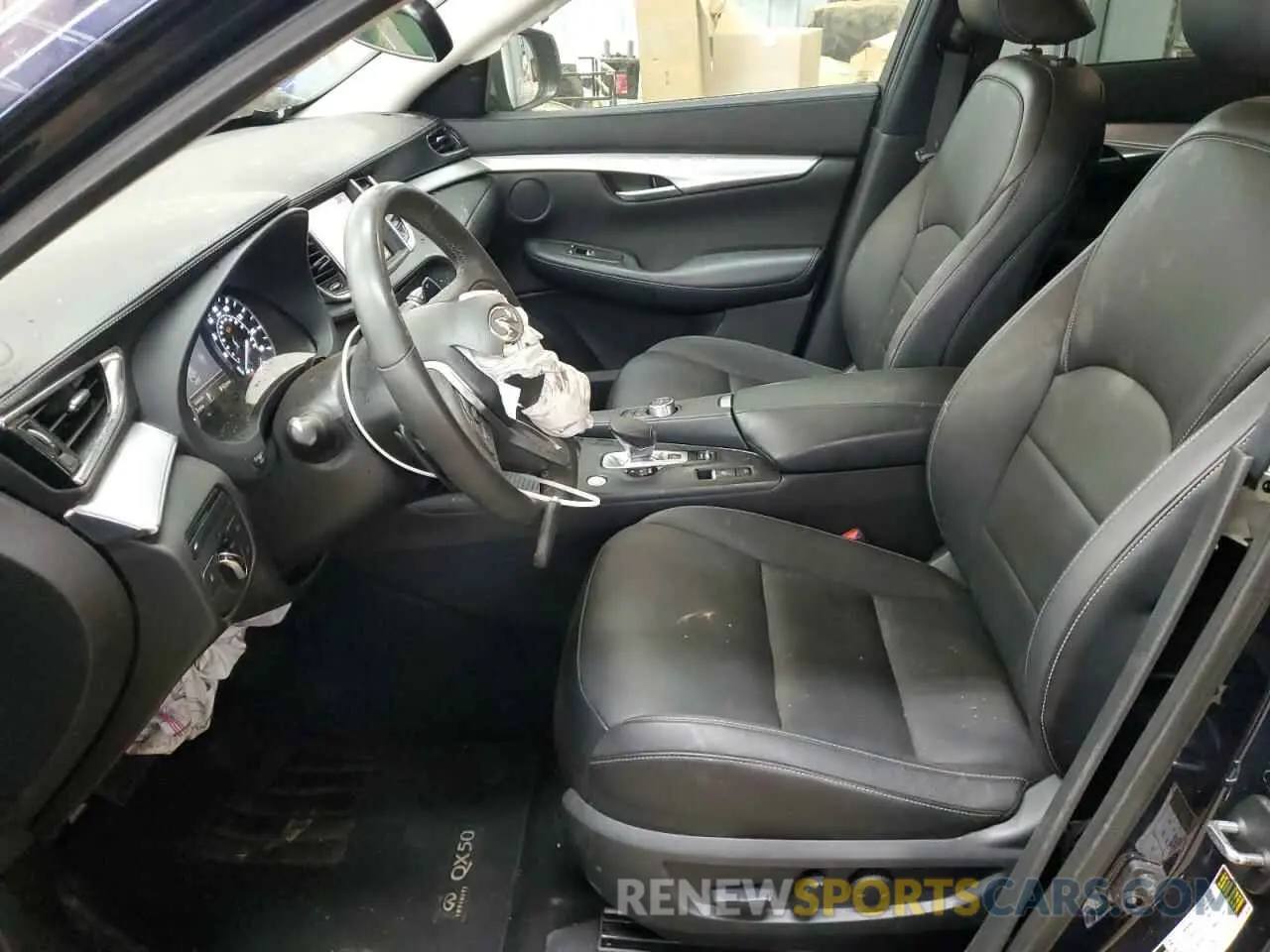 7 Photograph of a damaged car 3PCAJ5M18KF139072 INFINITI QX50 2019