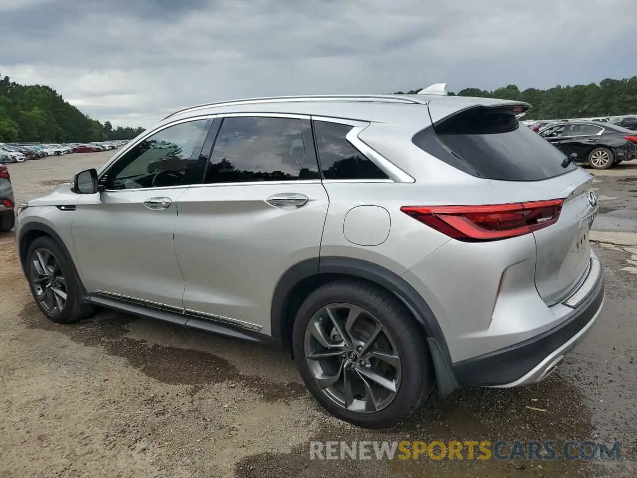 2 Photograph of a damaged car 3PCAJ5M19KF119204 INFINITI QX50 2019