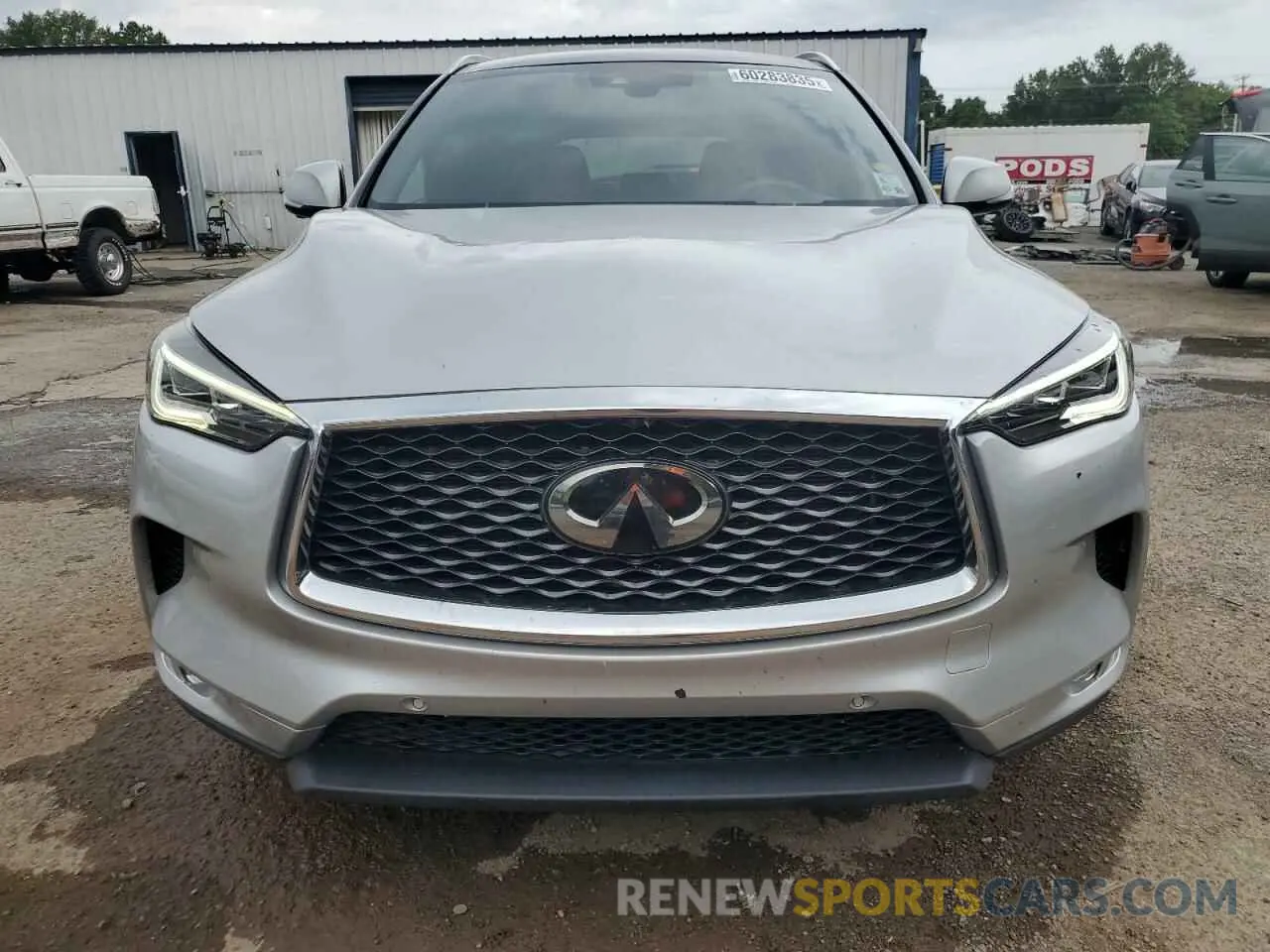 5 Photograph of a damaged car 3PCAJ5M19KF119204 INFINITI QX50 2019