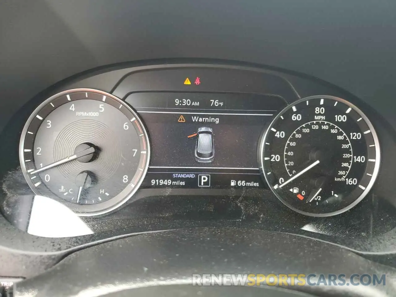 9 Photograph of a damaged car 3PCAJ5M19KF119204 INFINITI QX50 2019