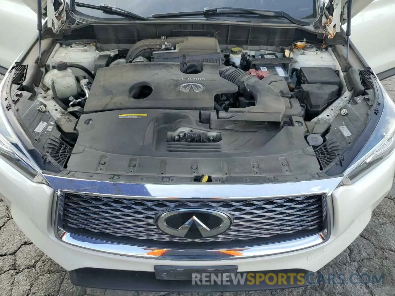 12 Photograph of a damaged car 3PCAJ5M19KF133426 INFINITI QX50 2019