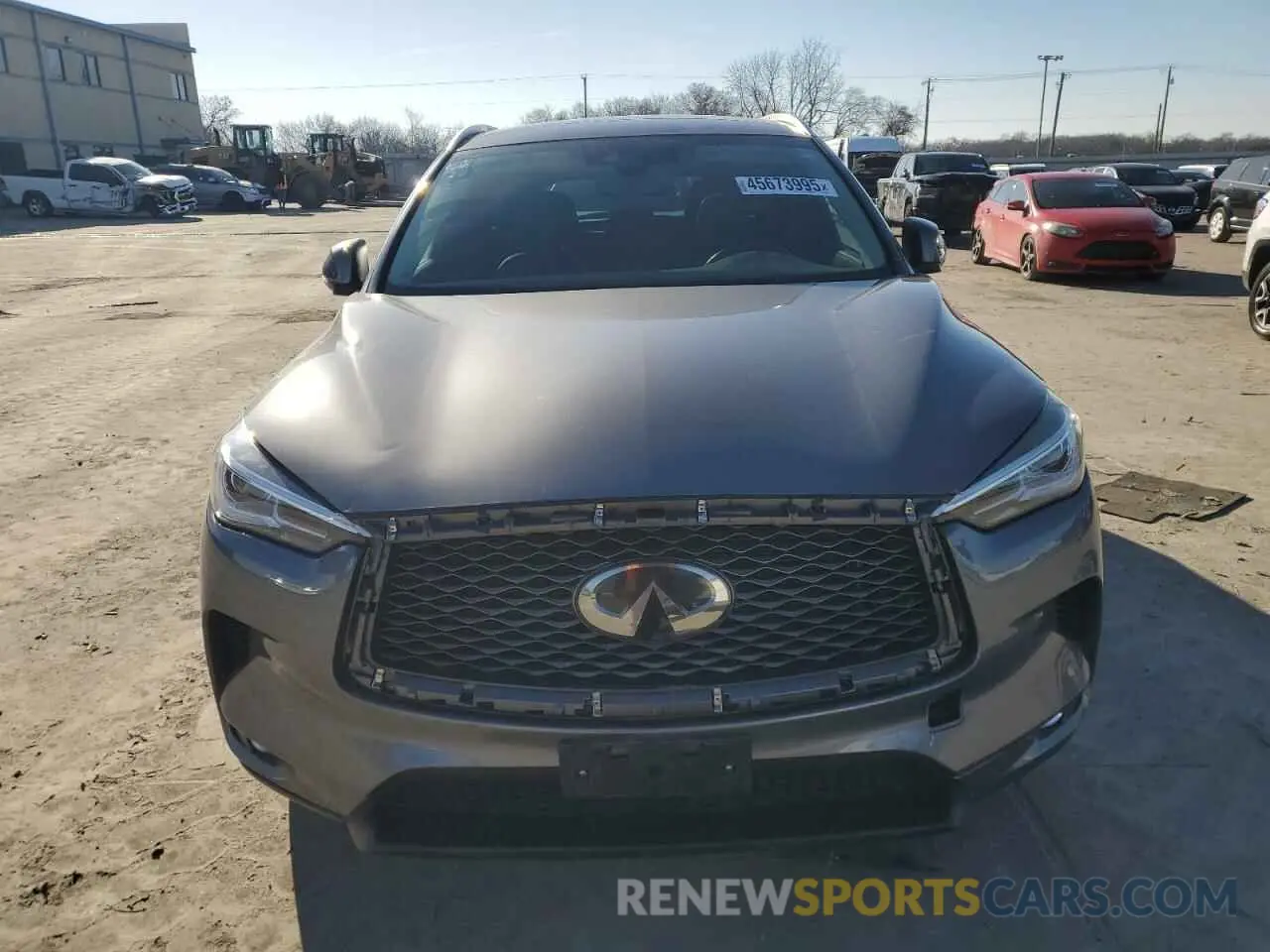 5 Photograph of a damaged car 3PCAJ5M19KF136262 INFINITI QX50 2019