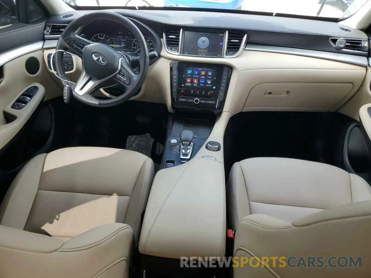 8 Photograph of a damaged car 3PCAJ5M19KF148511 INFINITI QX50 2019