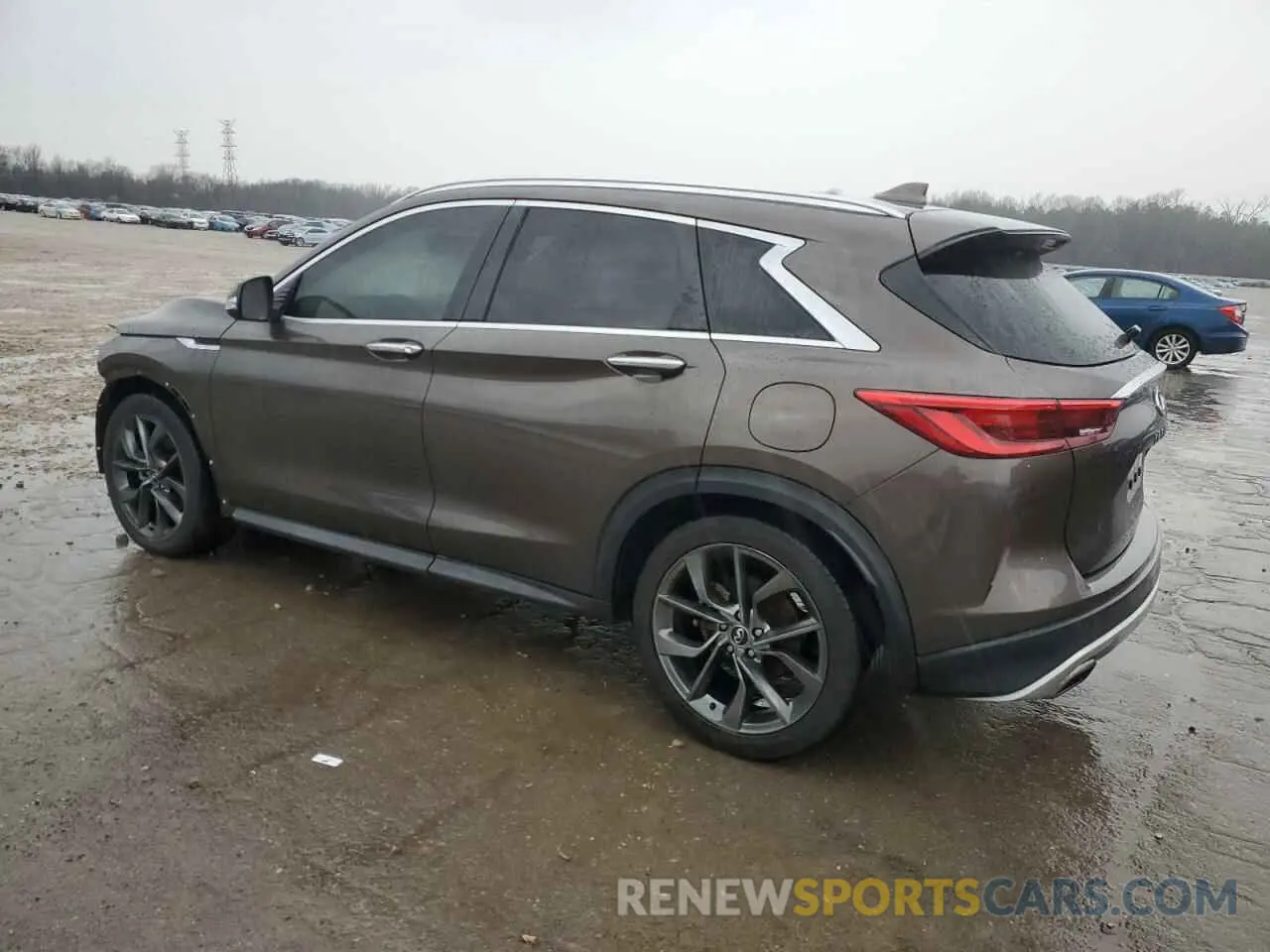 2 Photograph of a damaged car 3PCAJ5M1XKF102833 INFINITI QX50 2019