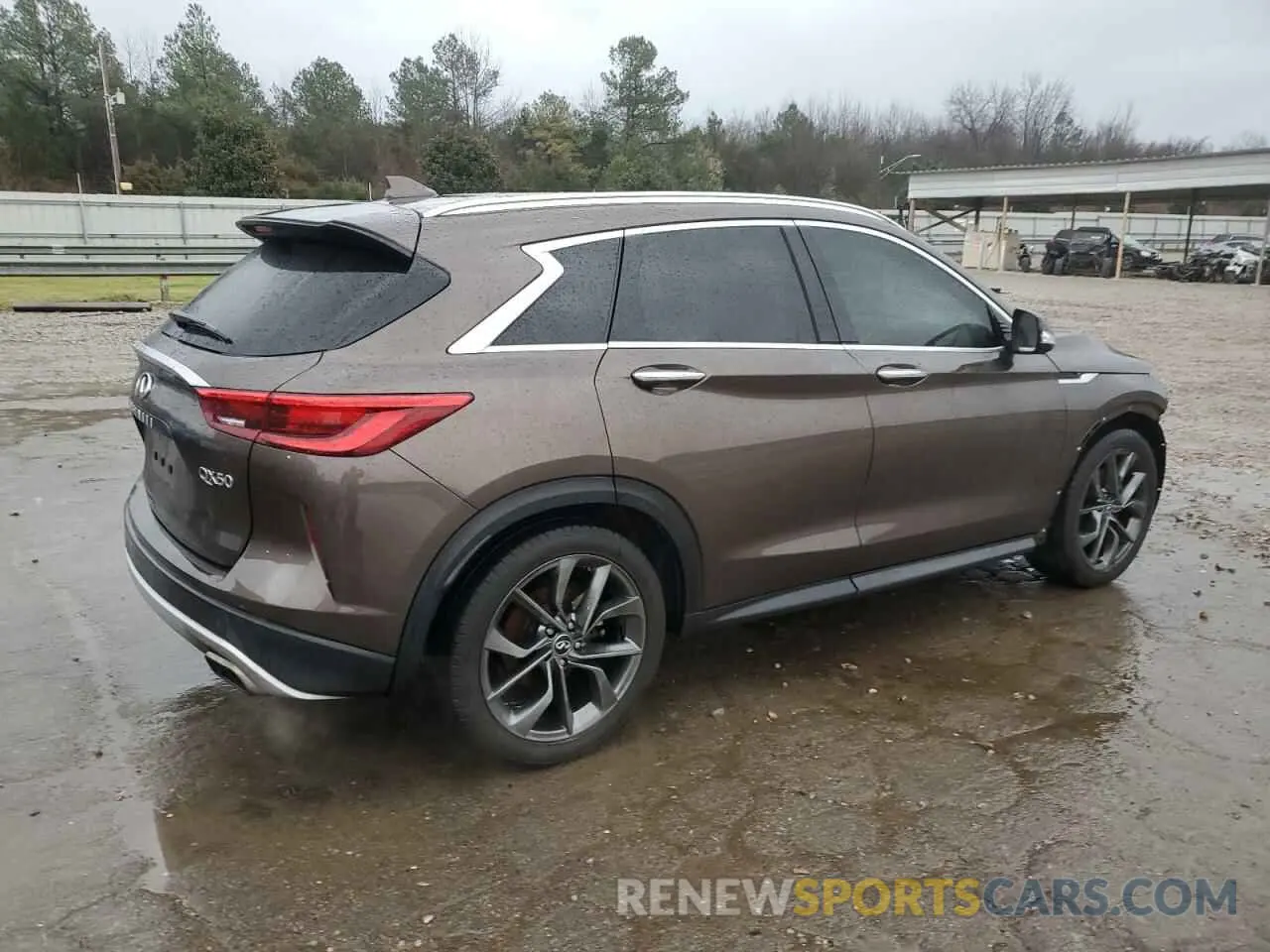 3 Photograph of a damaged car 3PCAJ5M1XKF102833 INFINITI QX50 2019