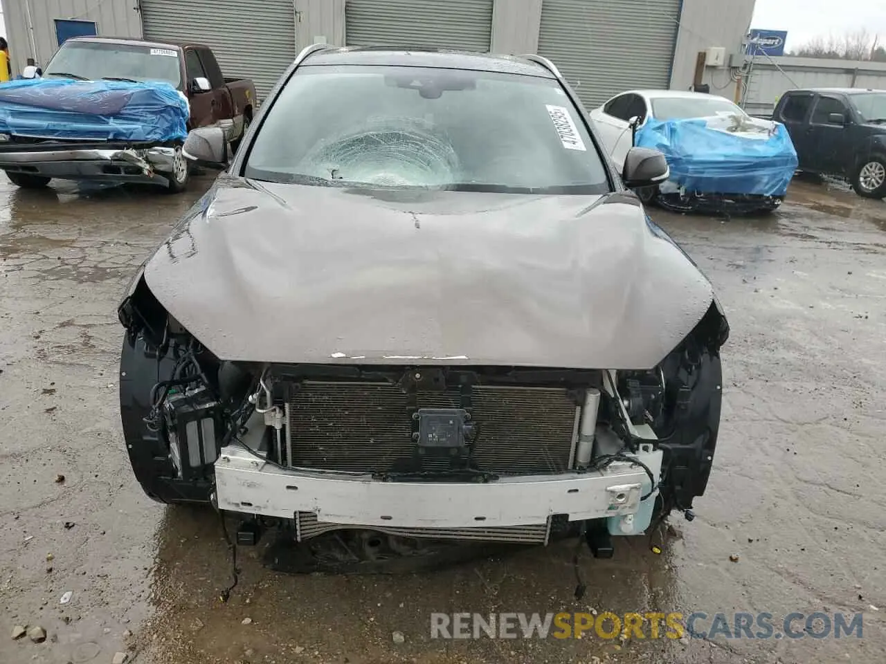 5 Photograph of a damaged car 3PCAJ5M1XKF102833 INFINITI QX50 2019