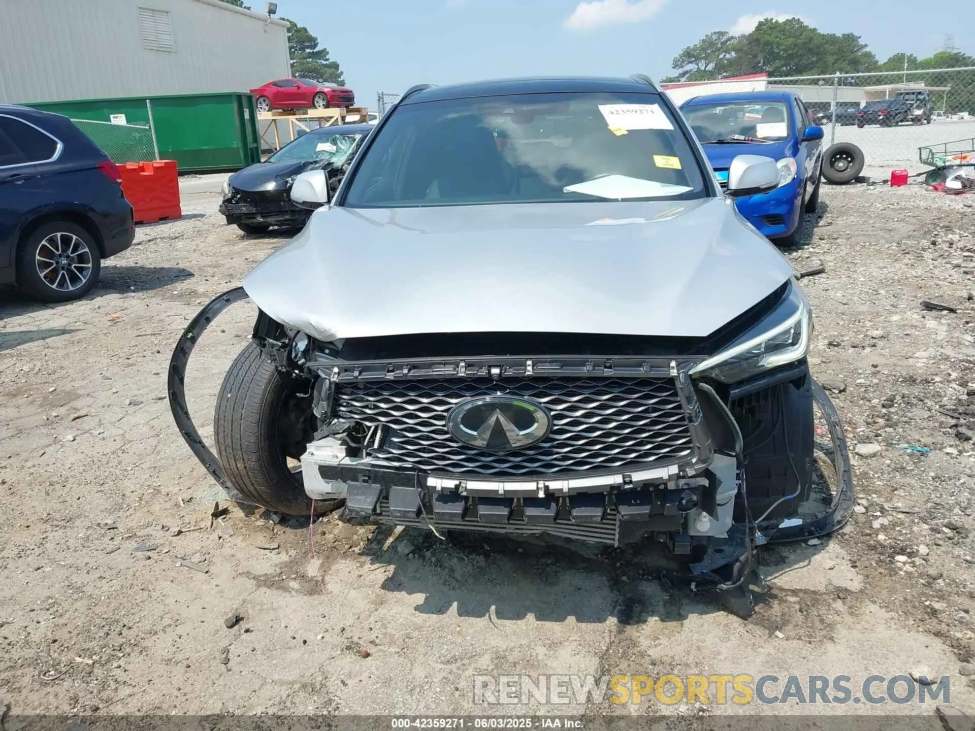 12 Photograph of a damaged car 3PCAJ5M1XKF119258 INFINITI QX50 2019