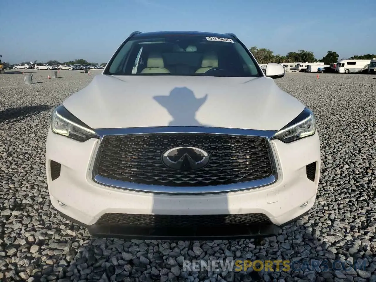 5 Photograph of a damaged car 3PCAJ5M1XKF119390 INFINITI QX50 2019