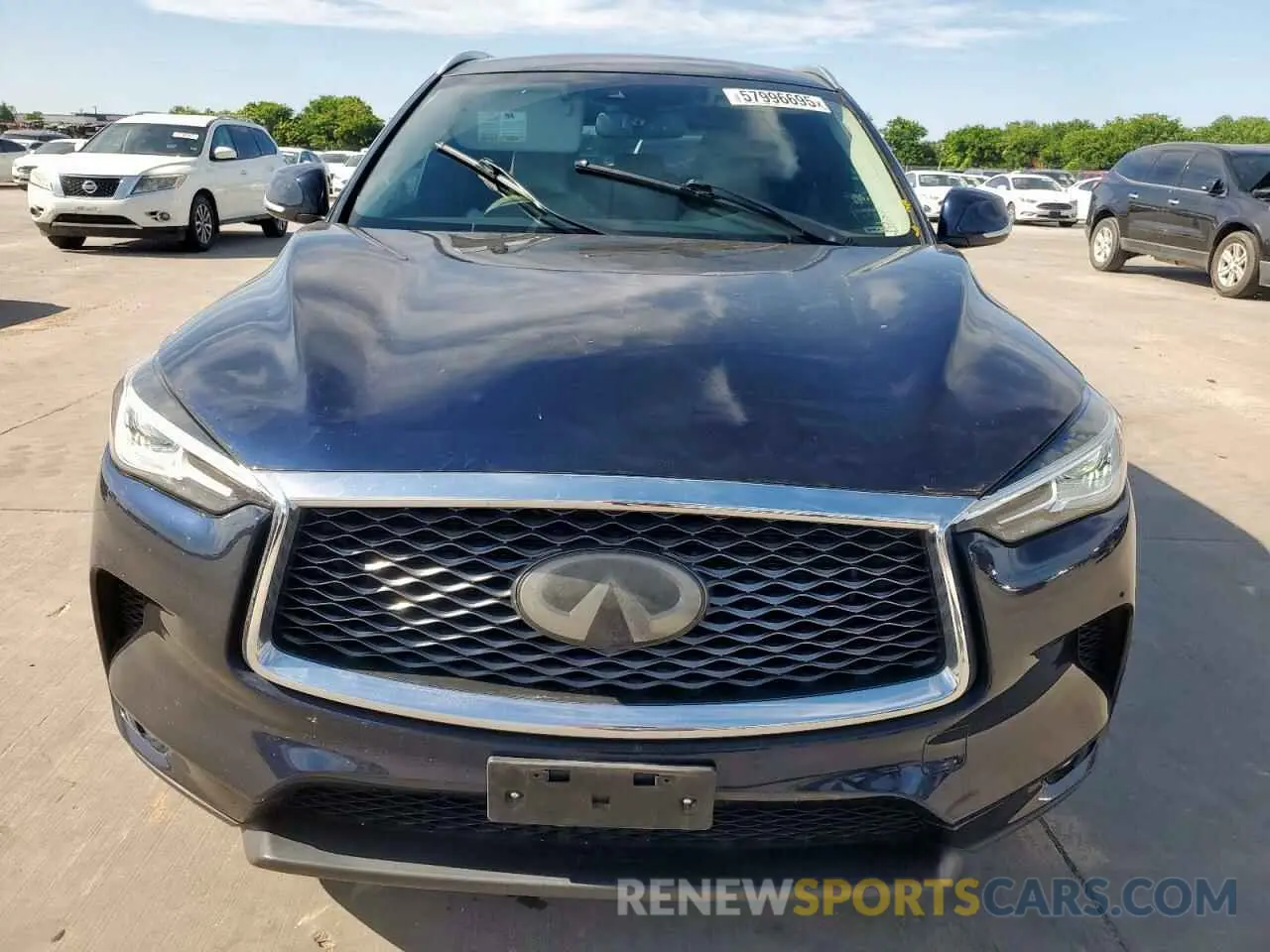 5 Photograph of a damaged car 3PCAJ5M1XKF123830 INFINITI QX50 2019
