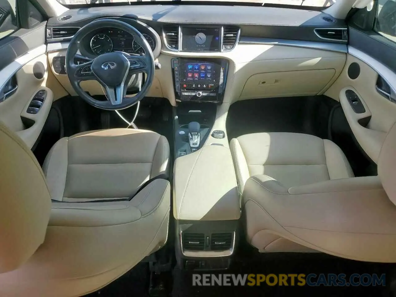 8 Photograph of a damaged car 3PCAJ5M1XKF123830 INFINITI QX50 2019