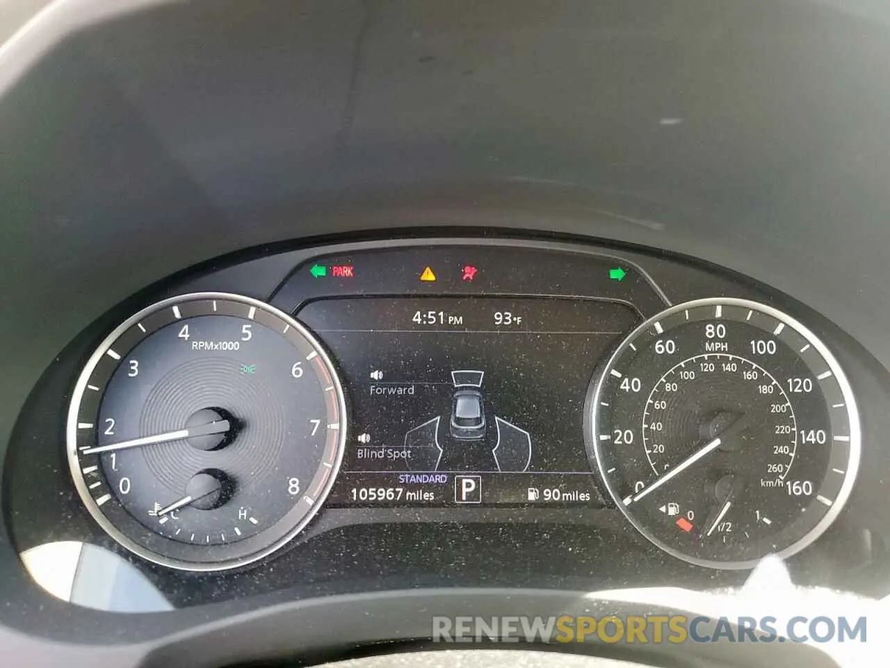 9 Photograph of a damaged car 3PCAJ5M1XKF123830 INFINITI QX50 2019